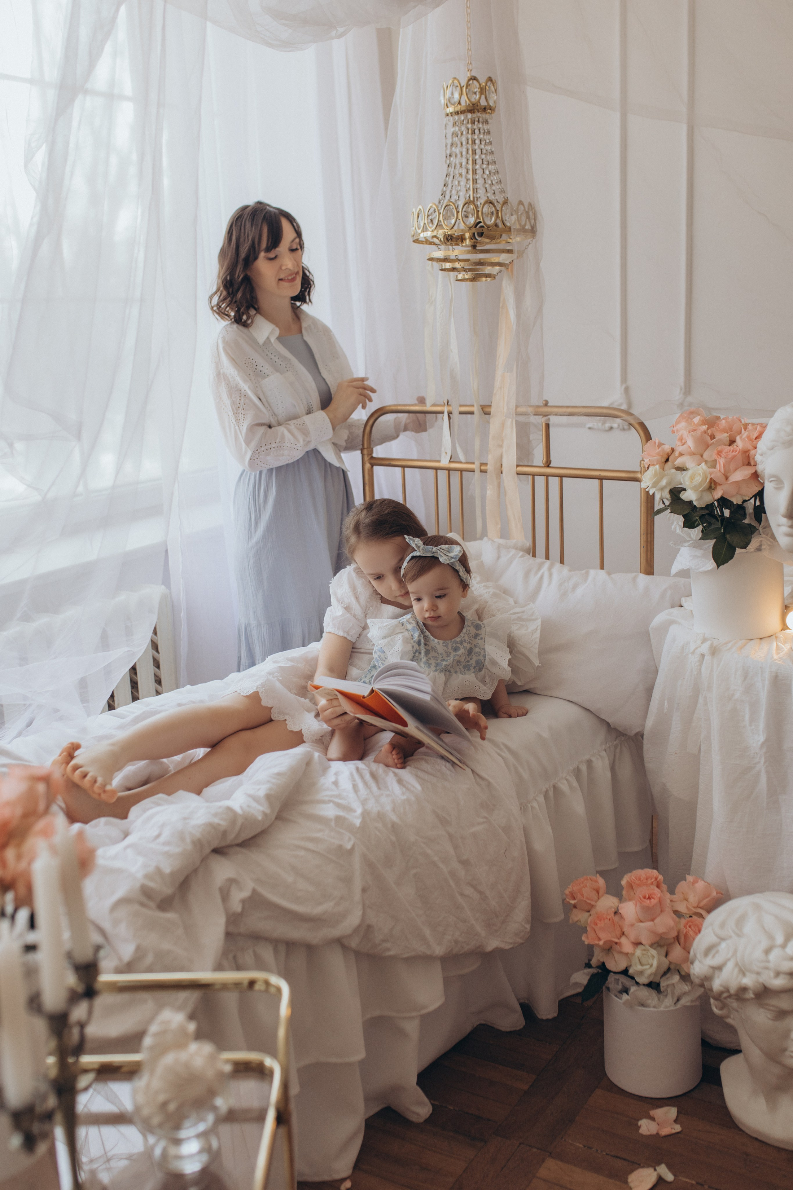 Ирина и девочки. Свадебный и семейный фотограф в Белгороде Евгения Курочкина