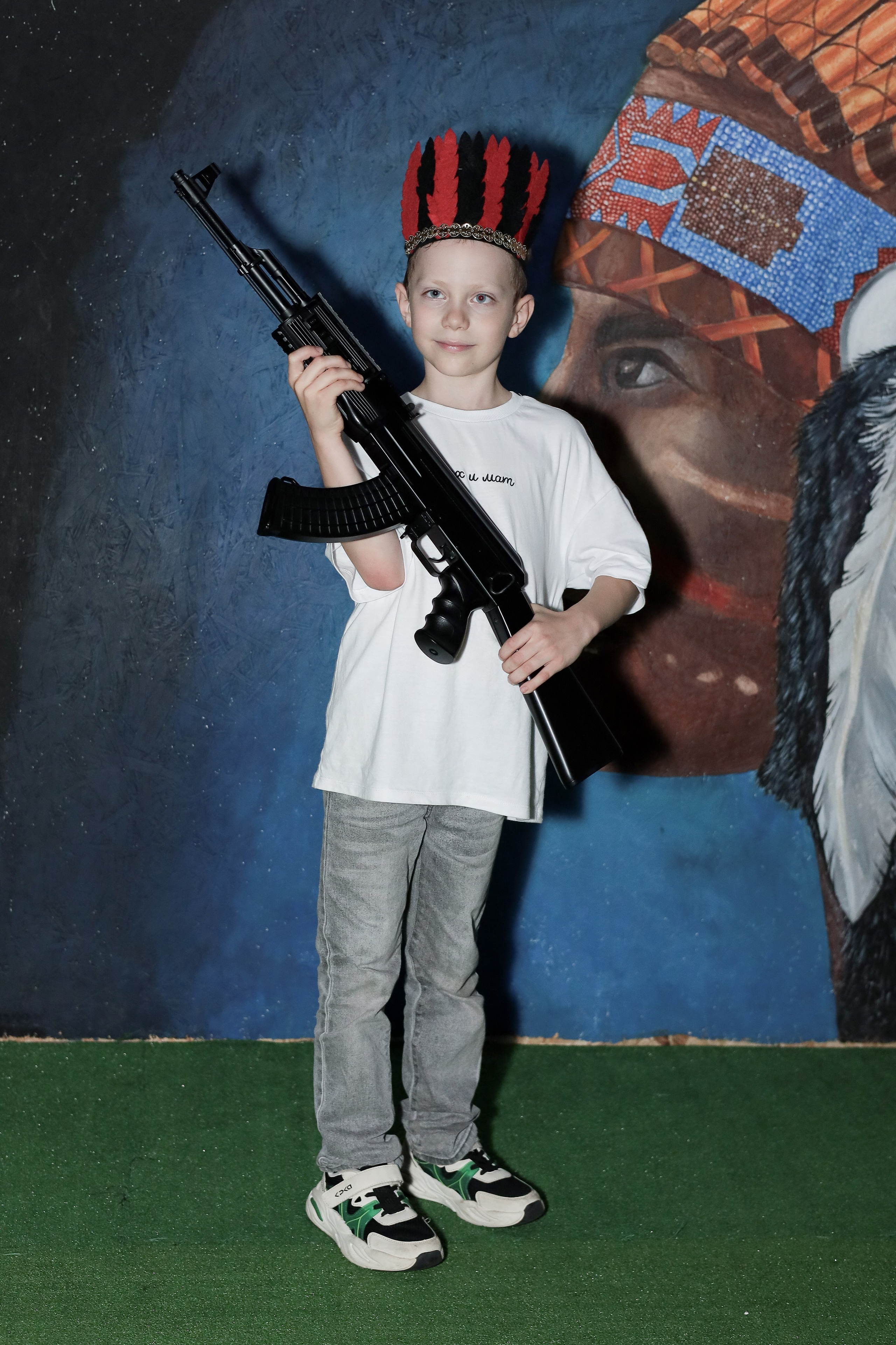 День рождение в стрелковом клубе. Фотограф Надршина Лилия