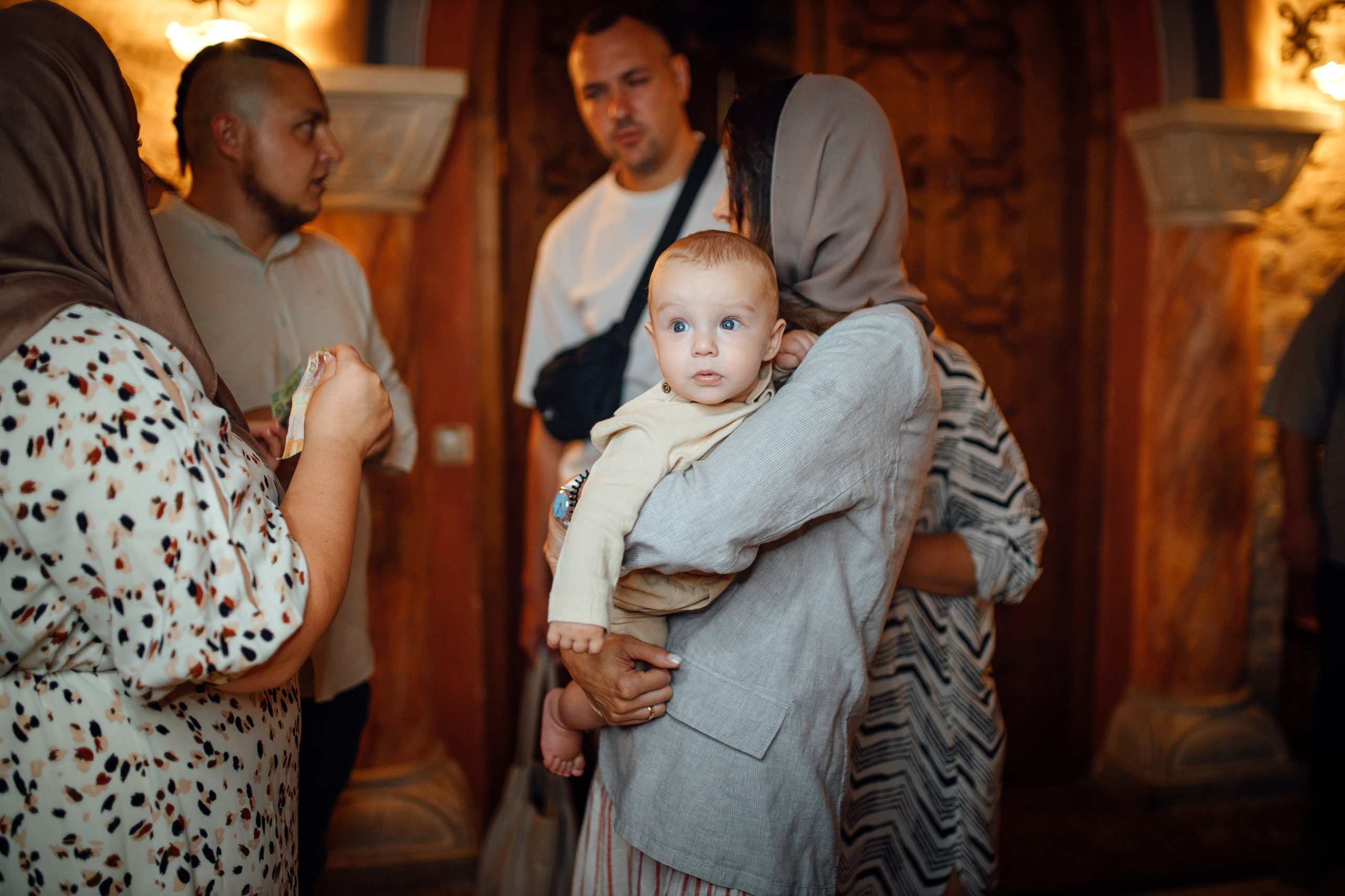 Крещение Егора (Георгия) Державный храм, св. Елисаветенского монастыря, Новинки, август 2024