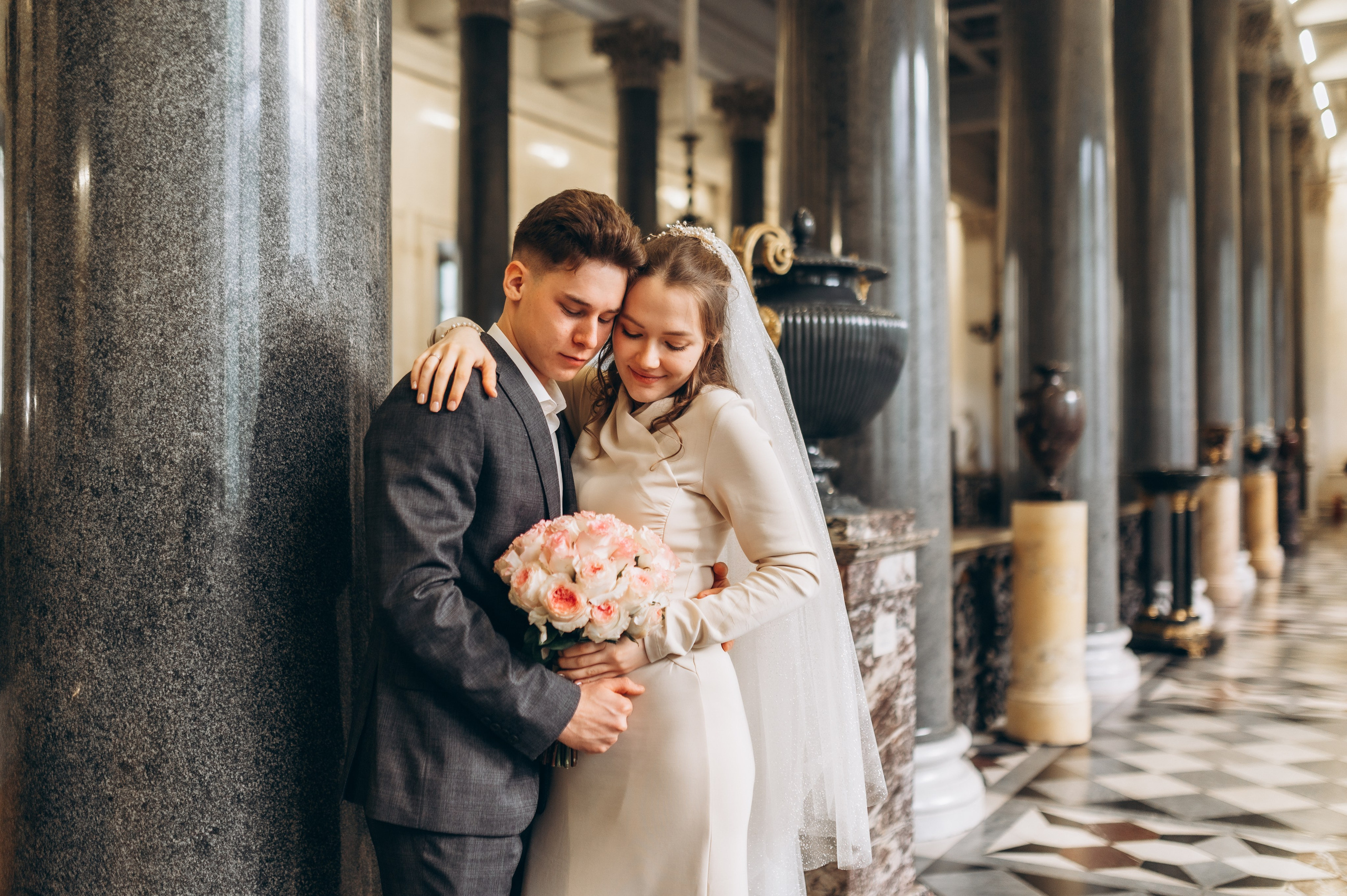 Свадебная (Эрмитаж). Фотограф ПИТЕР СПБ Надежда Баранова