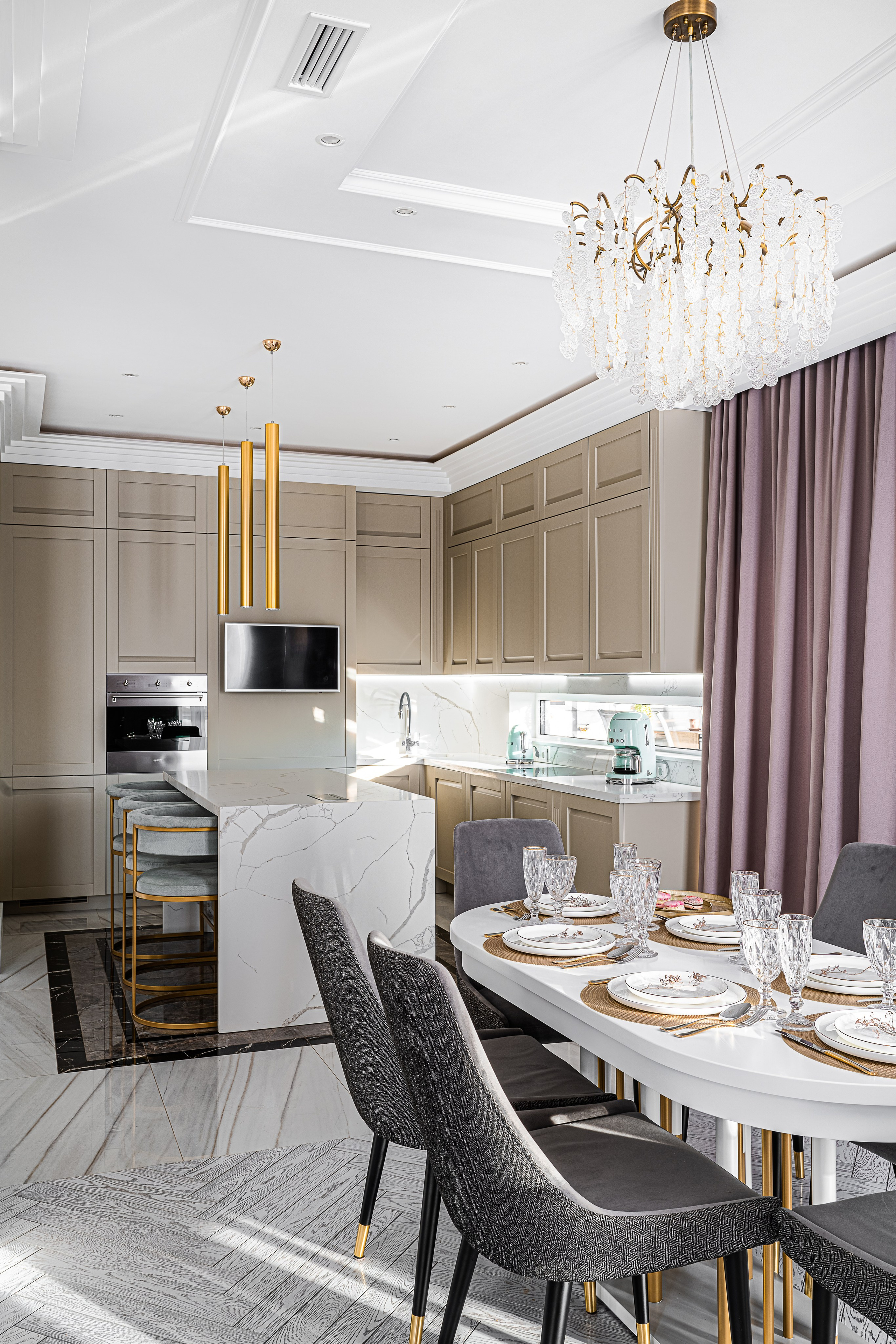 Пентхаус с Бассейном. Интерьерный фотограф Краснодар Денис Педань