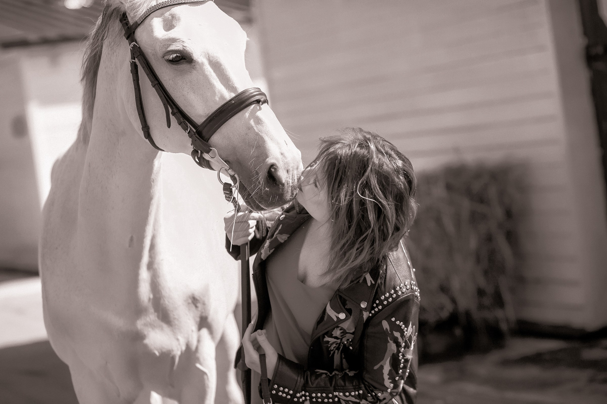 Галина и ее лошадь Сказка. Фотограф женский и мужской портрет Санкт-Петербург
