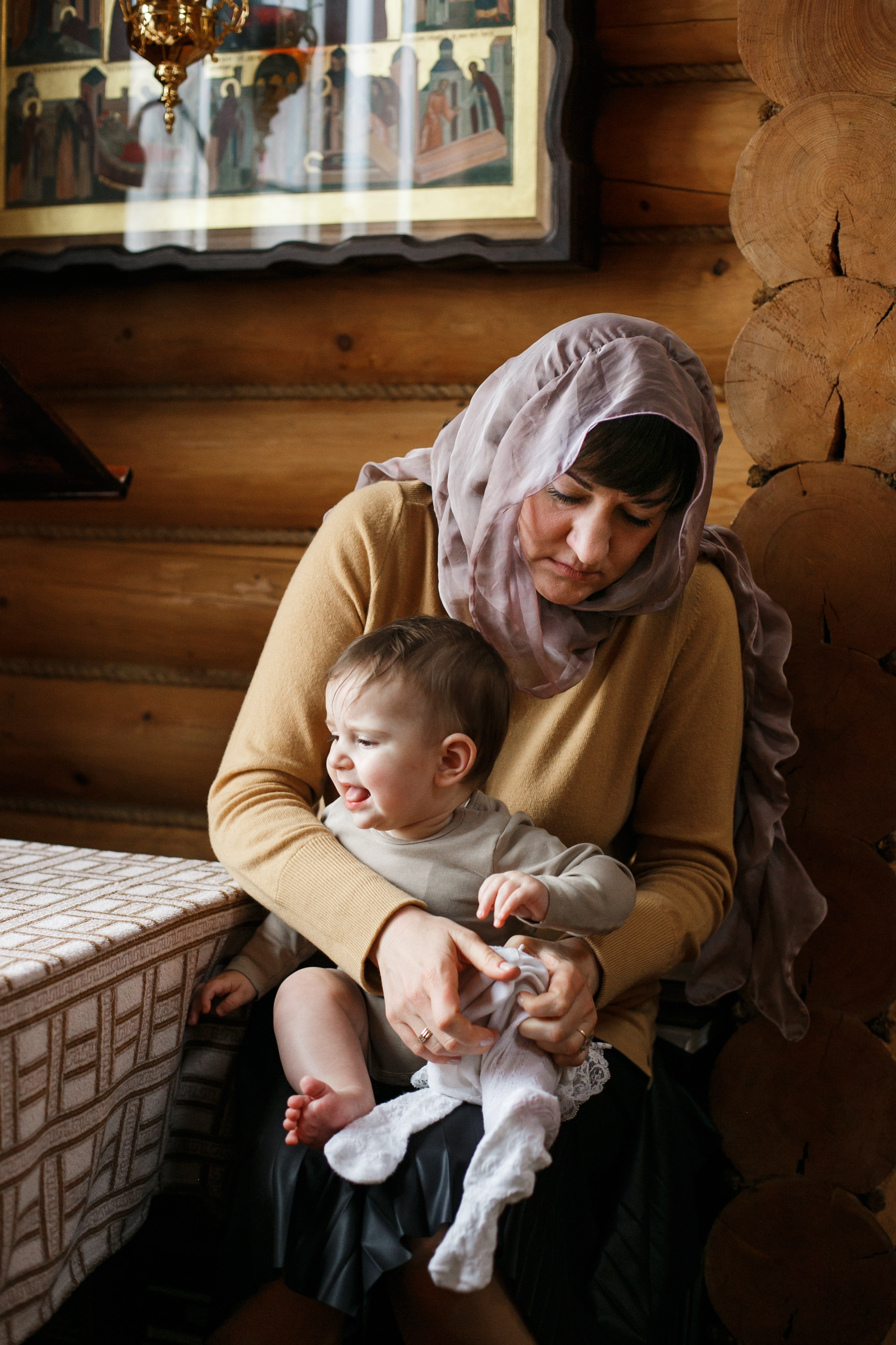 Крещение Ники. Главная