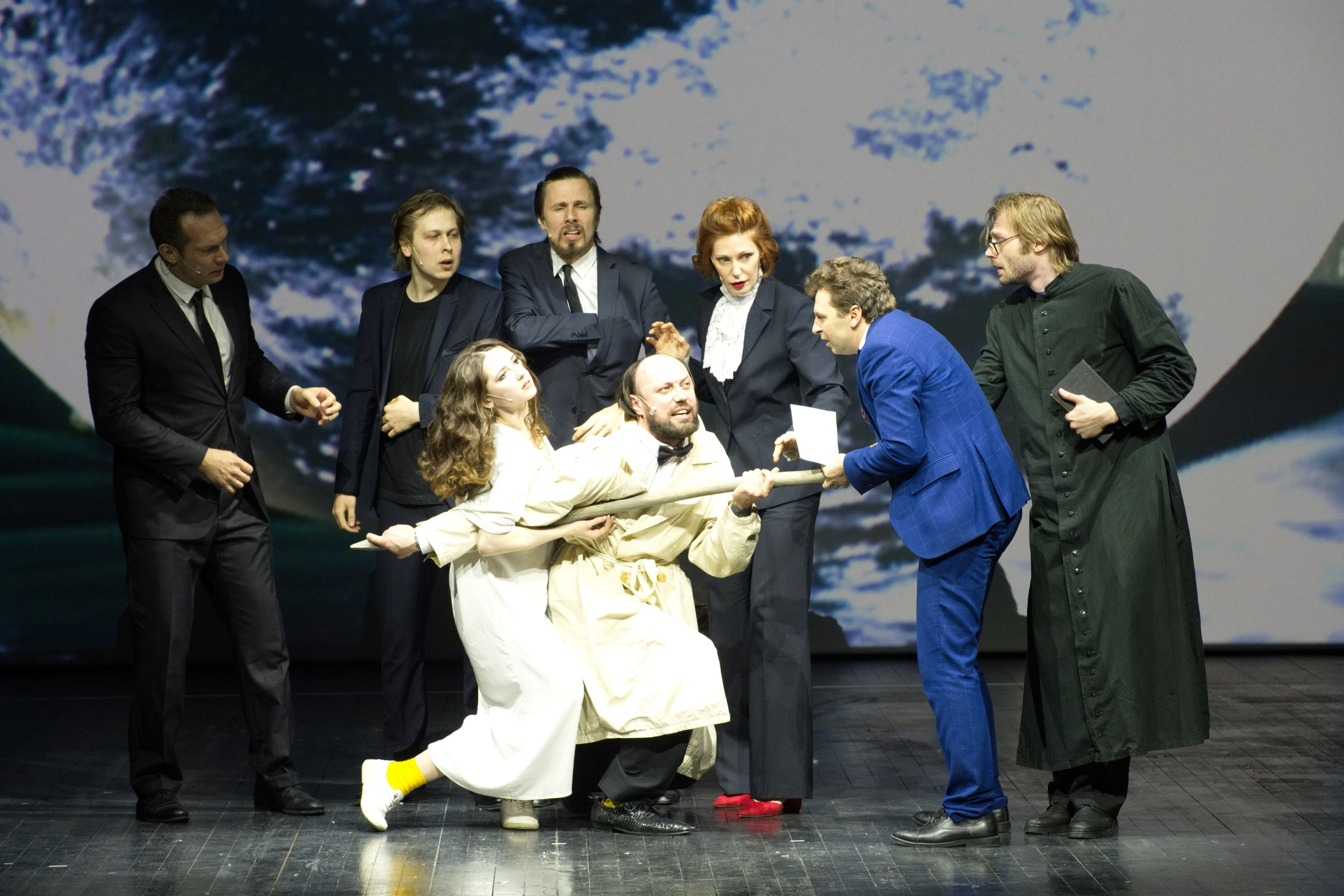 Театр И-Он, Мюнхгаузен. Семейный и детский фотограф Антон Зорин