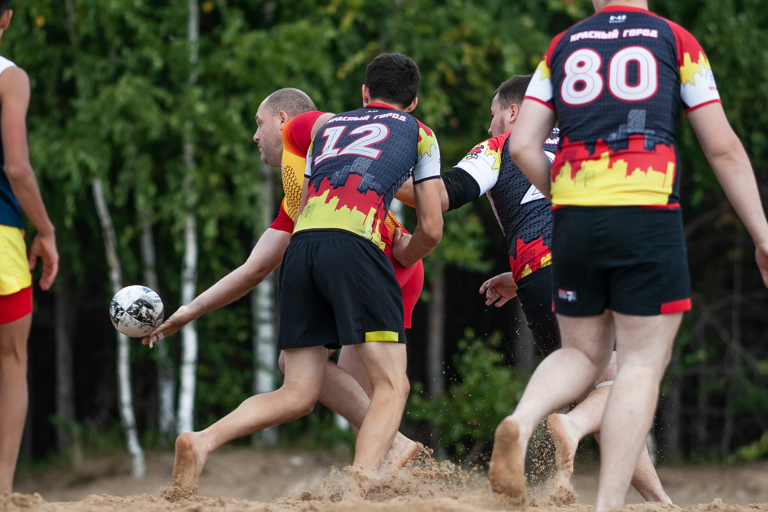 «Кубок «Молота» по пляжному Регби. Фотография