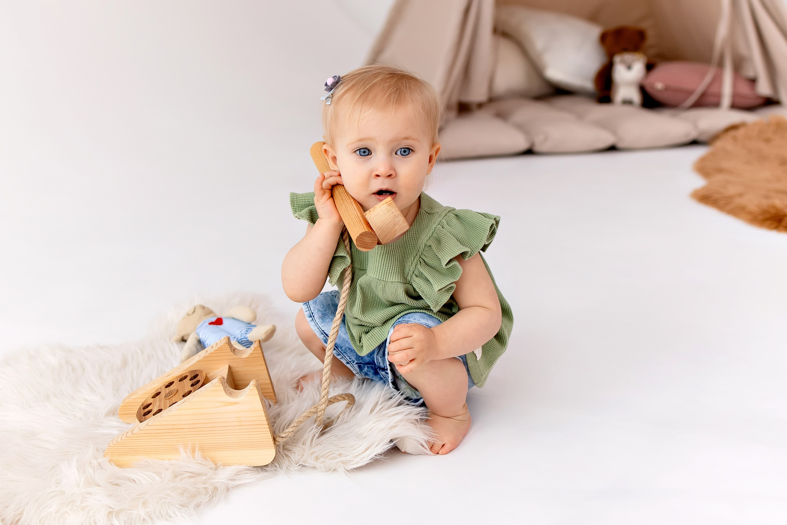 Анюта голубоглазка. Семейный и детский фотограф Оля в Тюмени