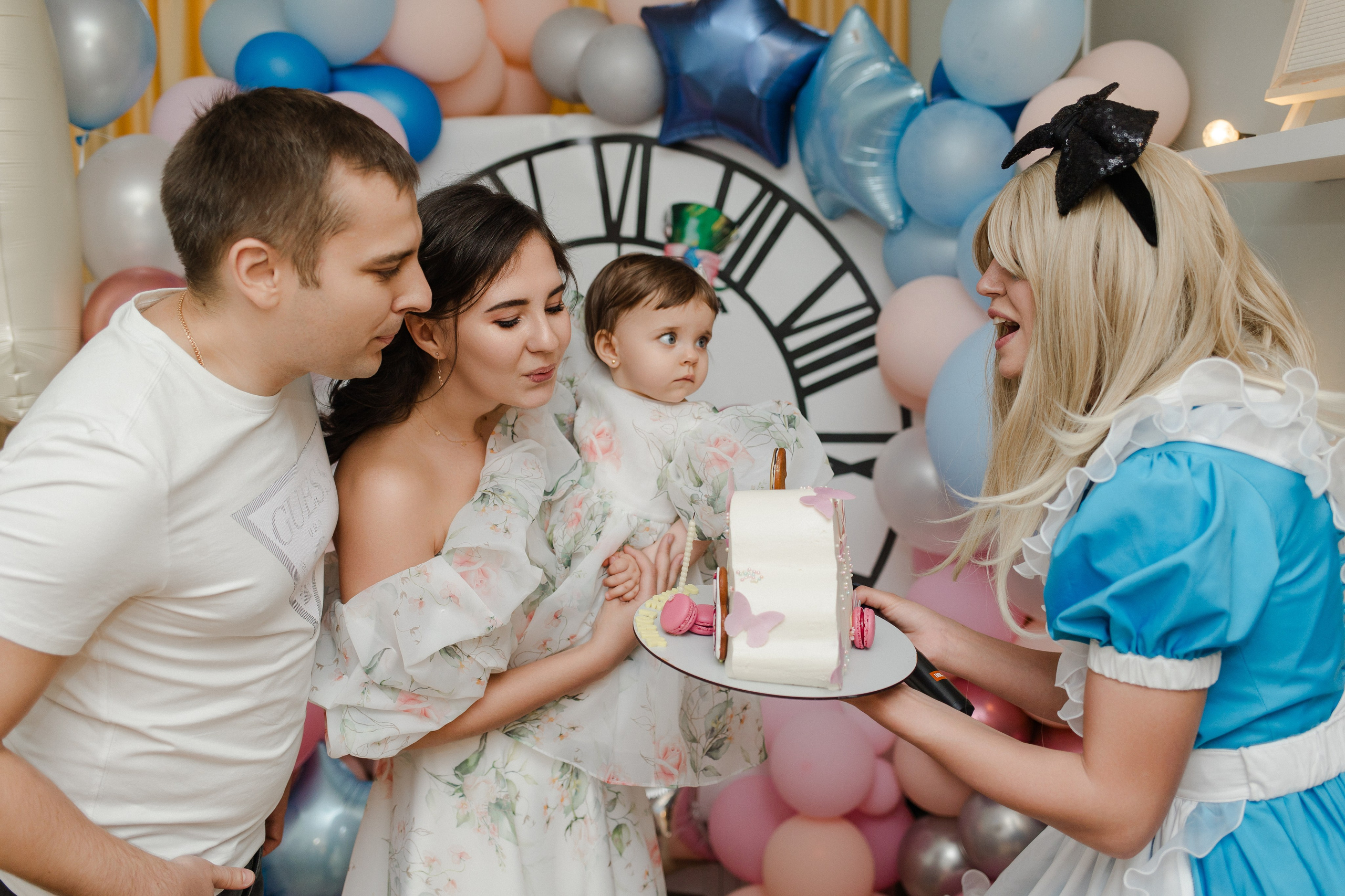 День рождения 1 год. Семейный и детский фотограф в Москве Кузьмина Мария