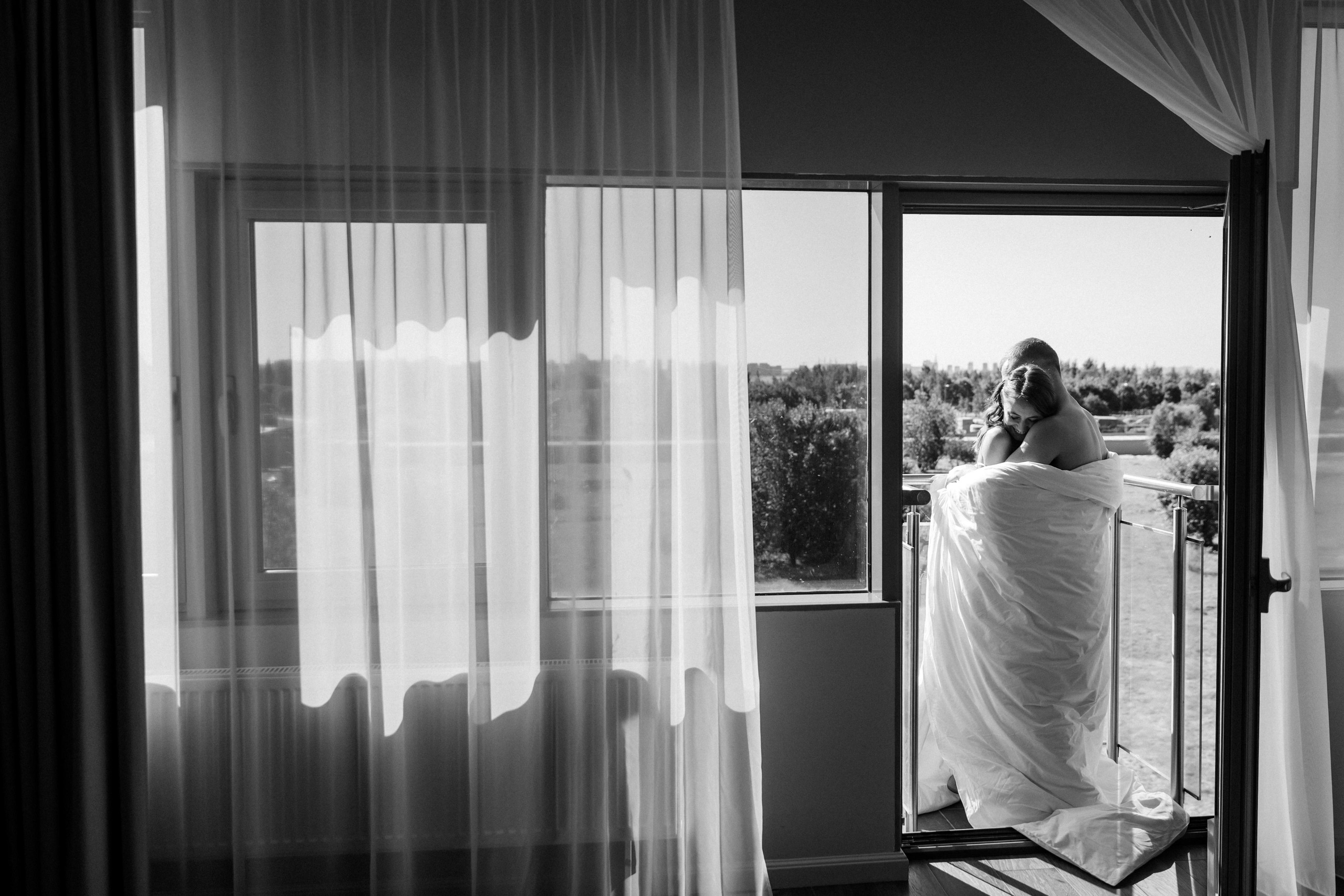 На большом воздушном шаре. Лиза Каражова