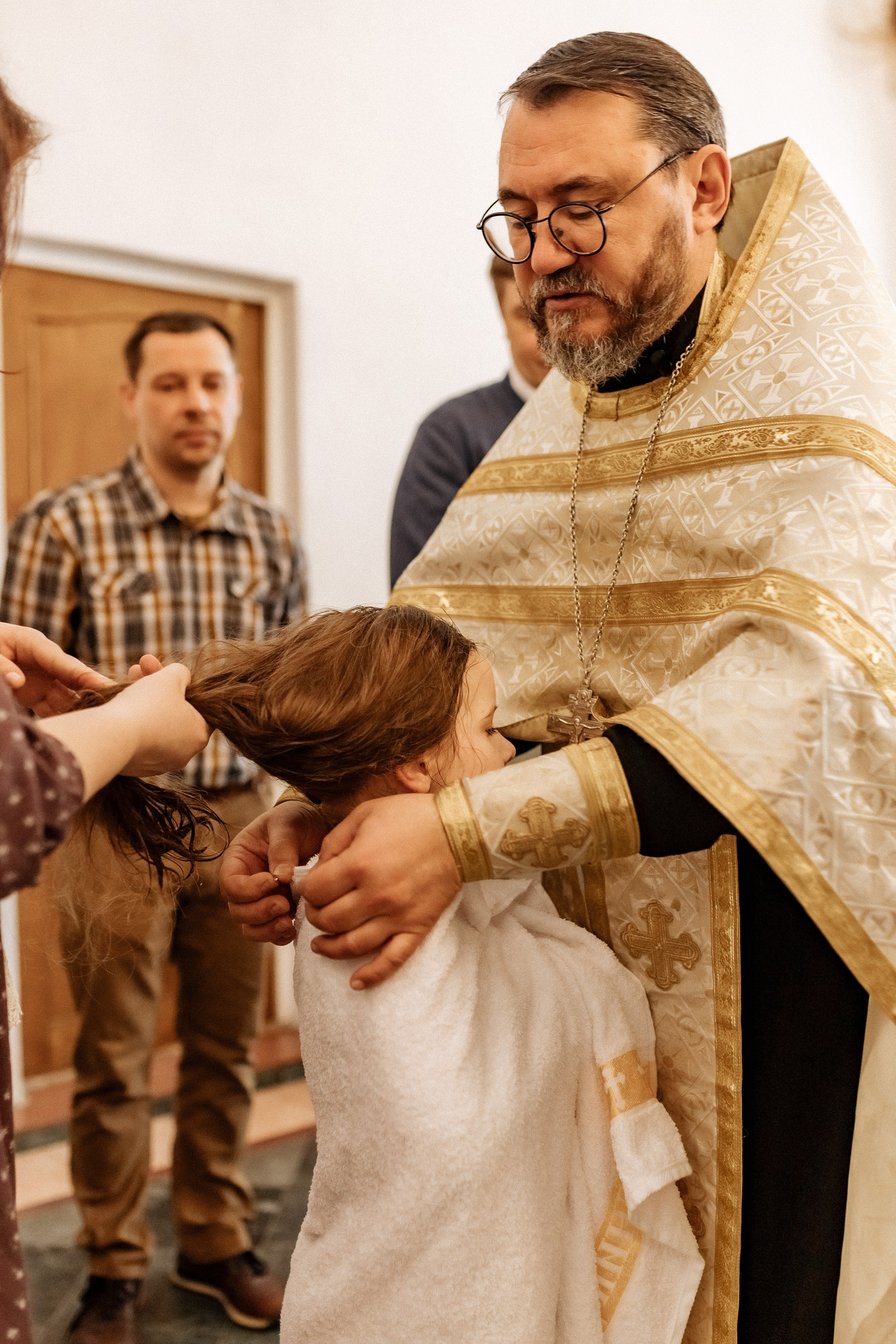 Крещение. Церковь иконы Божией Матери Живоносный Источник в Царицыно. Профессиональный фотограф, Москва |Видное Елена Елизарова