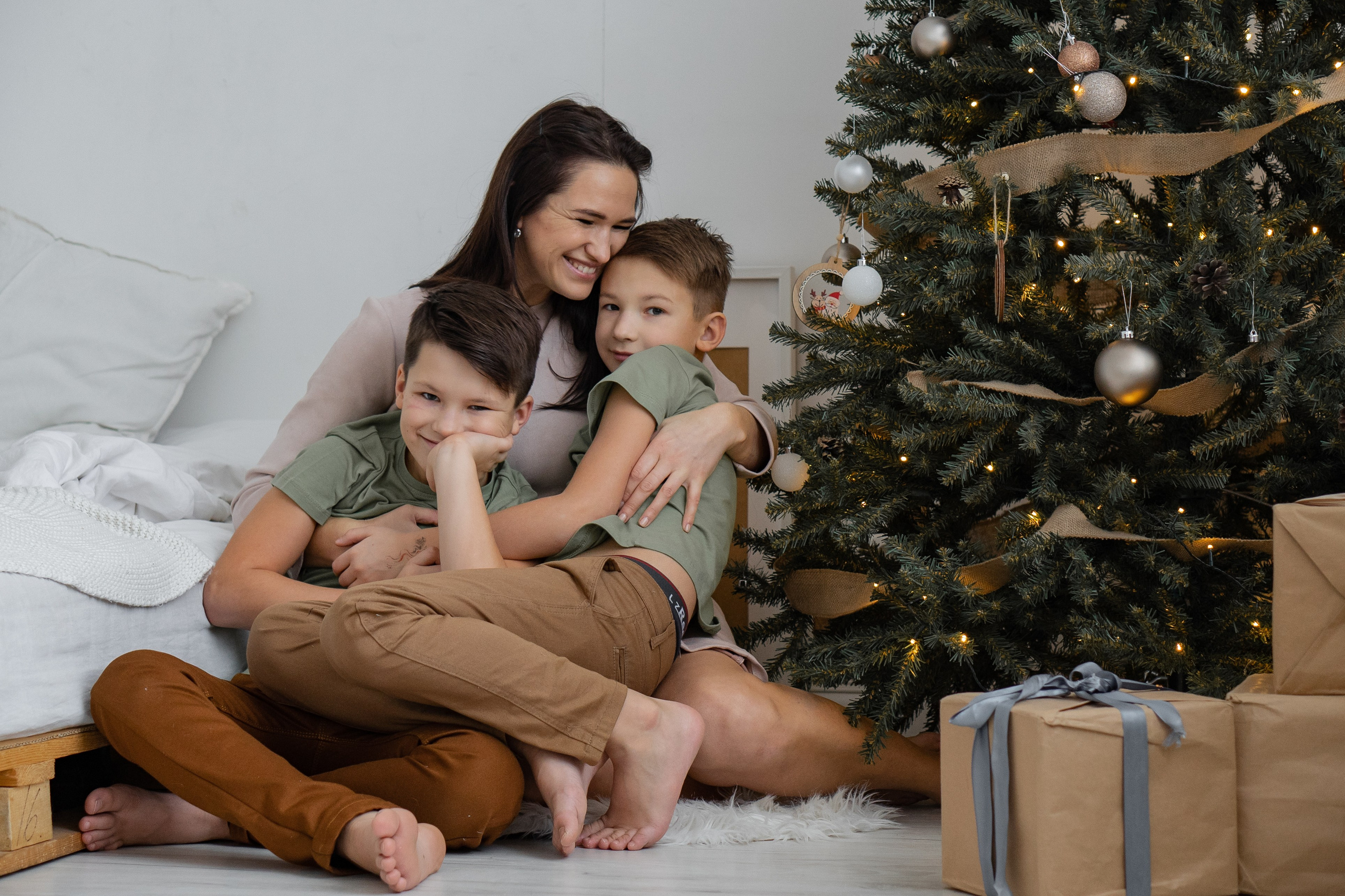 Семья Н. в фотостудии. Фотограф Ольга Игорева