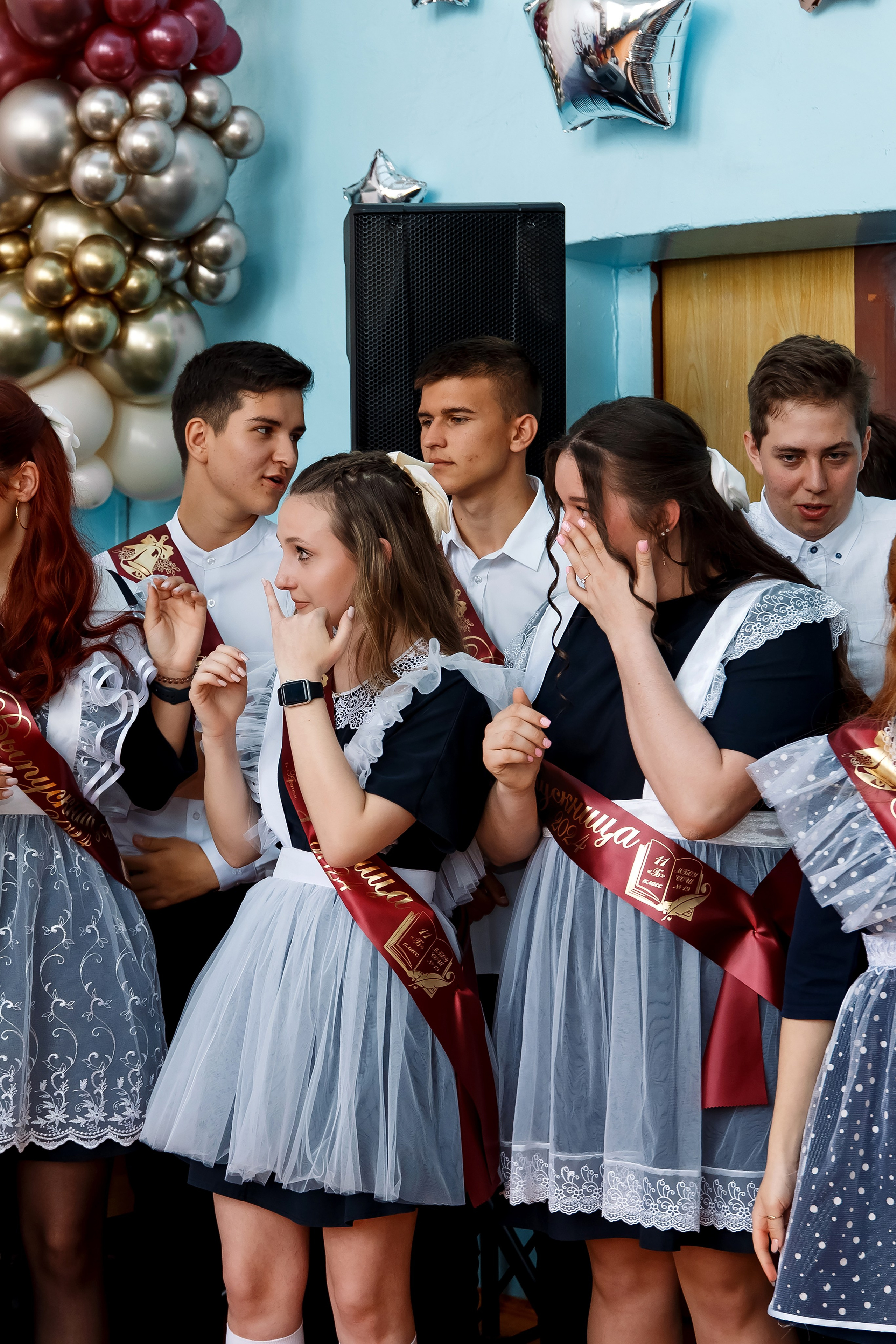 11 класс Последний звонок. Фотограф Любовь Корниенко, Примоский край