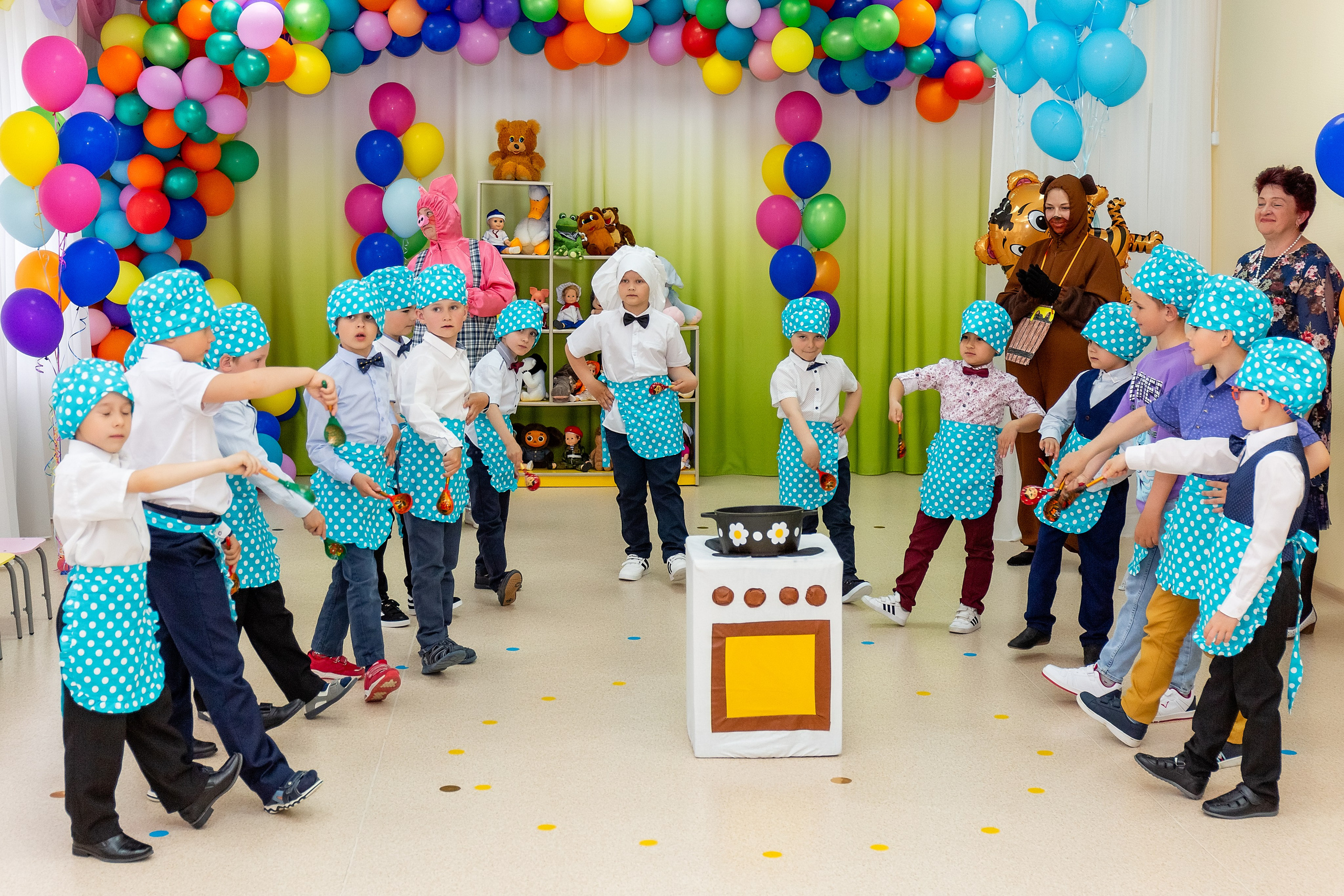 Выпускной. Детский сад «Тигрёнок». Стильный выпускной альбом Владивосток фотограф Вероника Мигачева