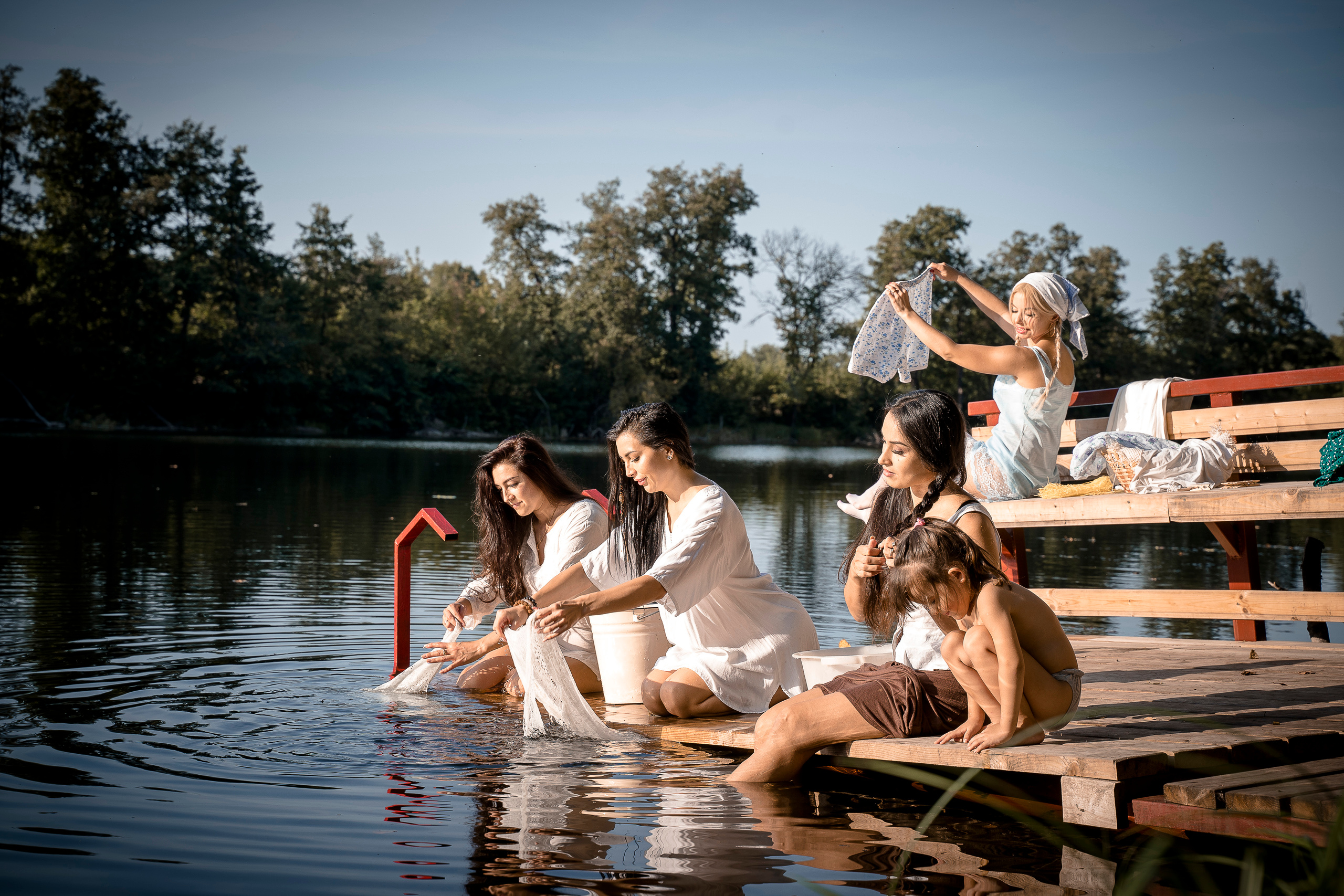 Большая стирка. Фотограф в Уфе, индивидуальный, жанровый, бизнес портрет, семейные фот