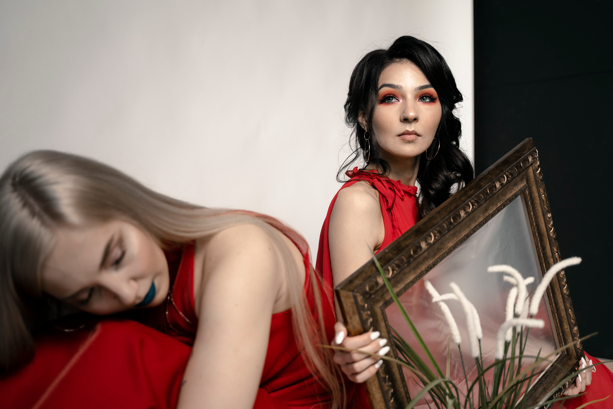 Fasion в красном. Фотограф в Уфе, индивидуальный, жанровый, бизнес портрет, семейные фот