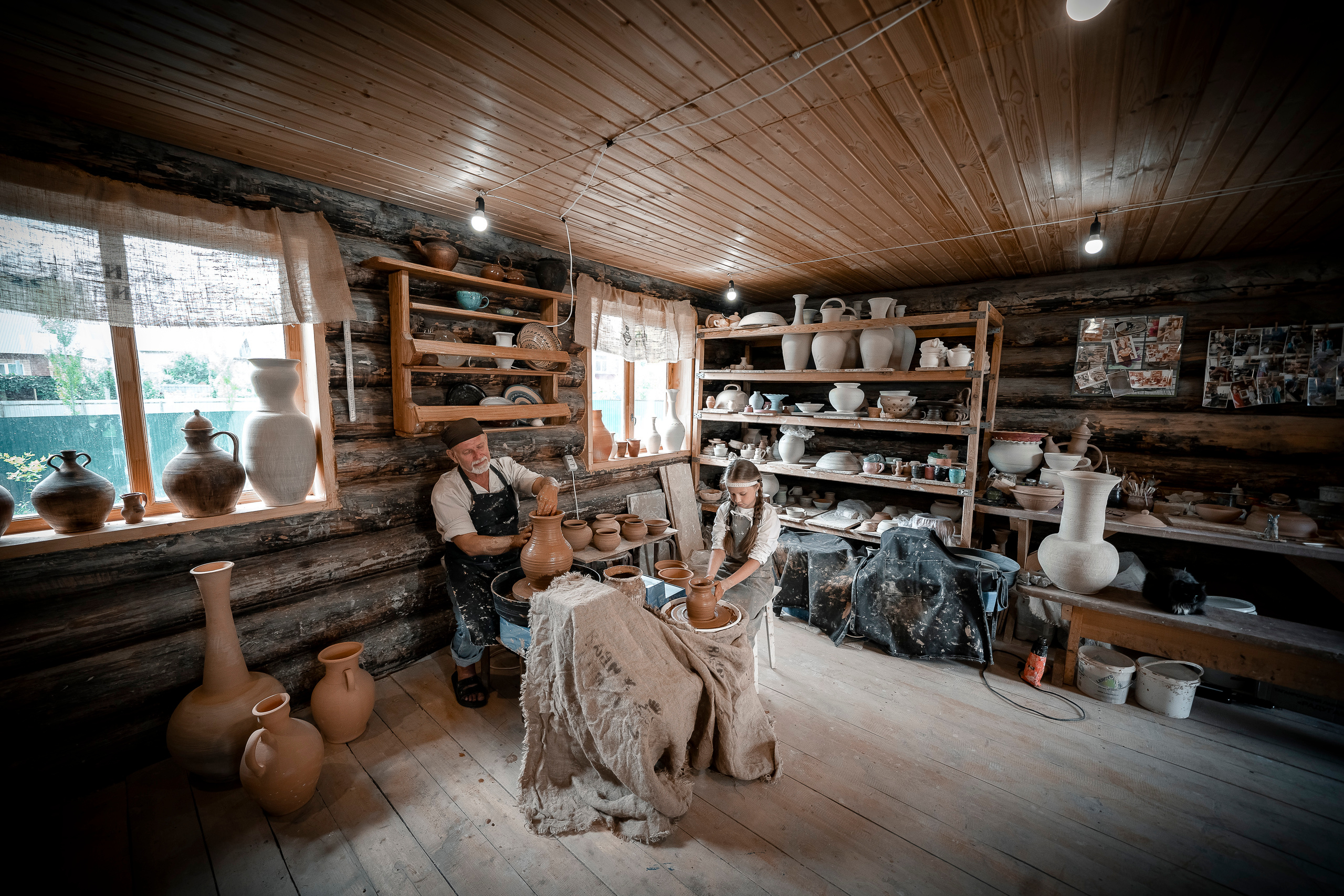 Не Боги горшки обжигают. Фотограф в Уфе, индивидуальный, жанровый, бизнес портрет, семейные фот