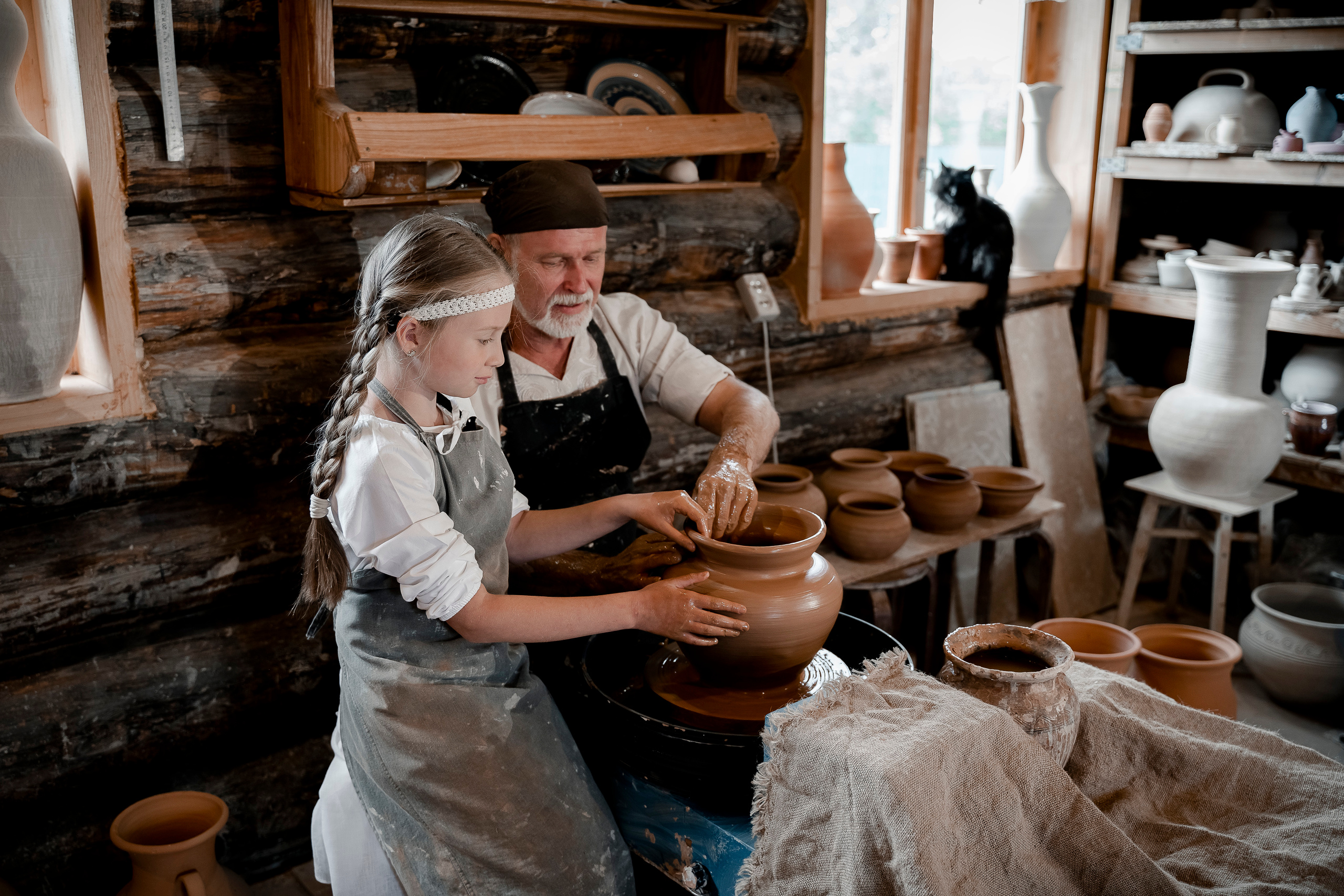 Не Боги горшки обжигают. Фотограф в Уфе, индивидуальный, жанровый, бизнес портрет, семейные фот