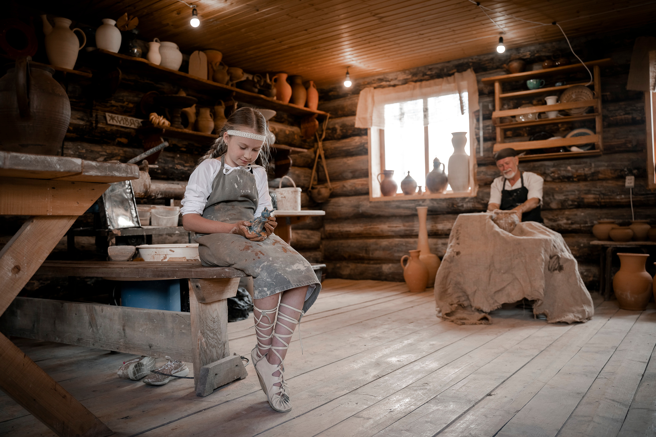 Не Боги горшки обжигают. Фотограф в Уфе, индивидуальный, жанровый, бизнес портрет, семейные фот