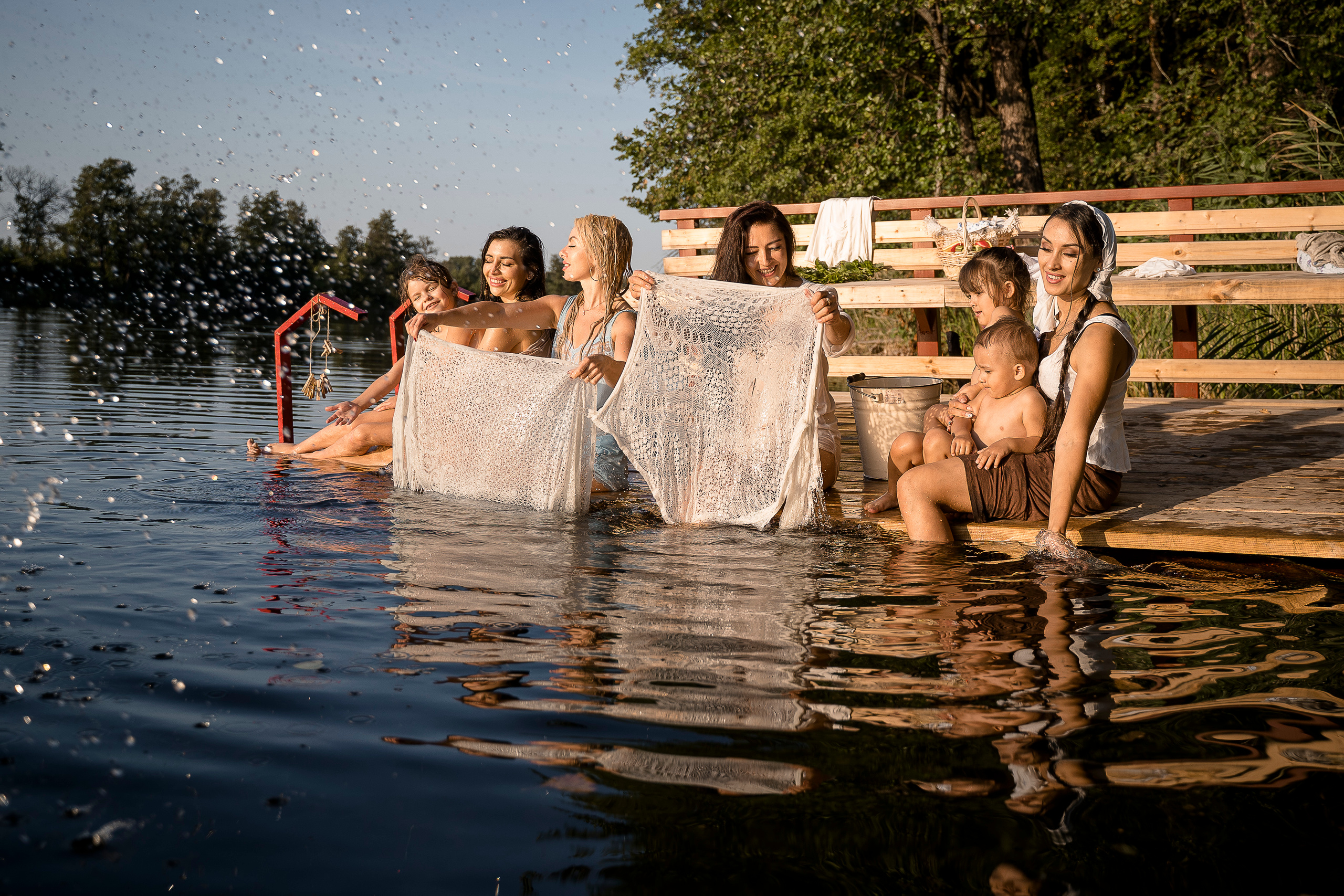 Большая стирка. Фотограф в Уфе, индивидуальный, жанровый, бизнес портрет, семейные фот