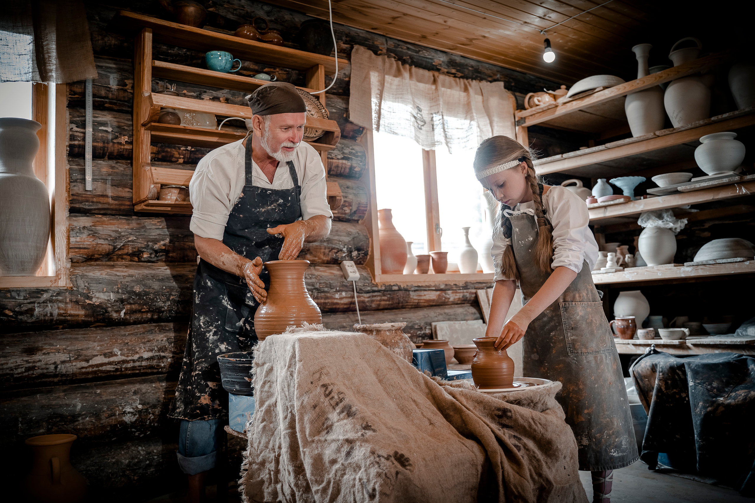 Не Боги горшки обжигают. Фотограф в Уфе, индивидуальный, жанровый, бизнес портрет, семейные фот