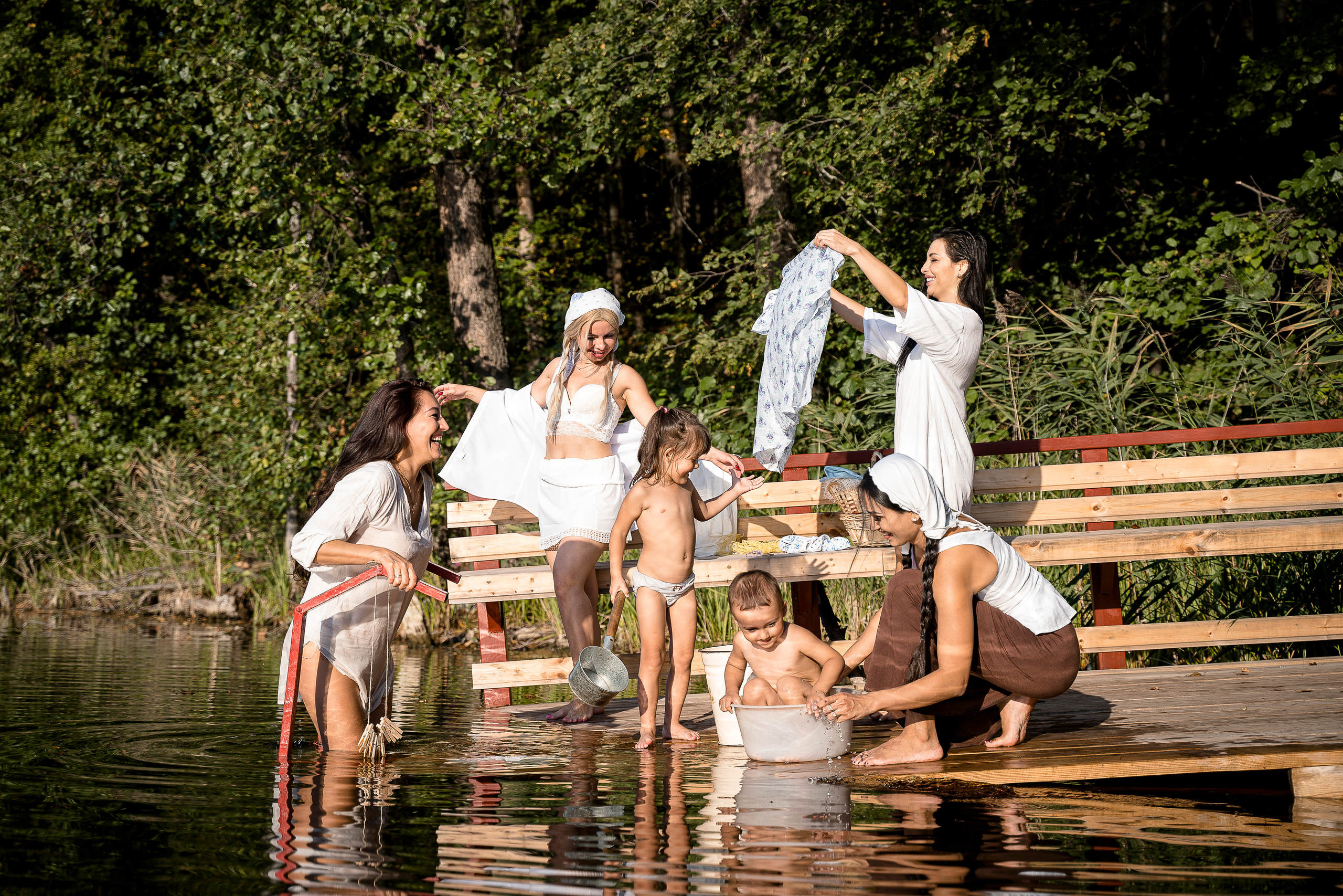 Большая стирка. Фотограф в Уфе, индивидуальный, жанровый, бизнес портрет, семейные фот