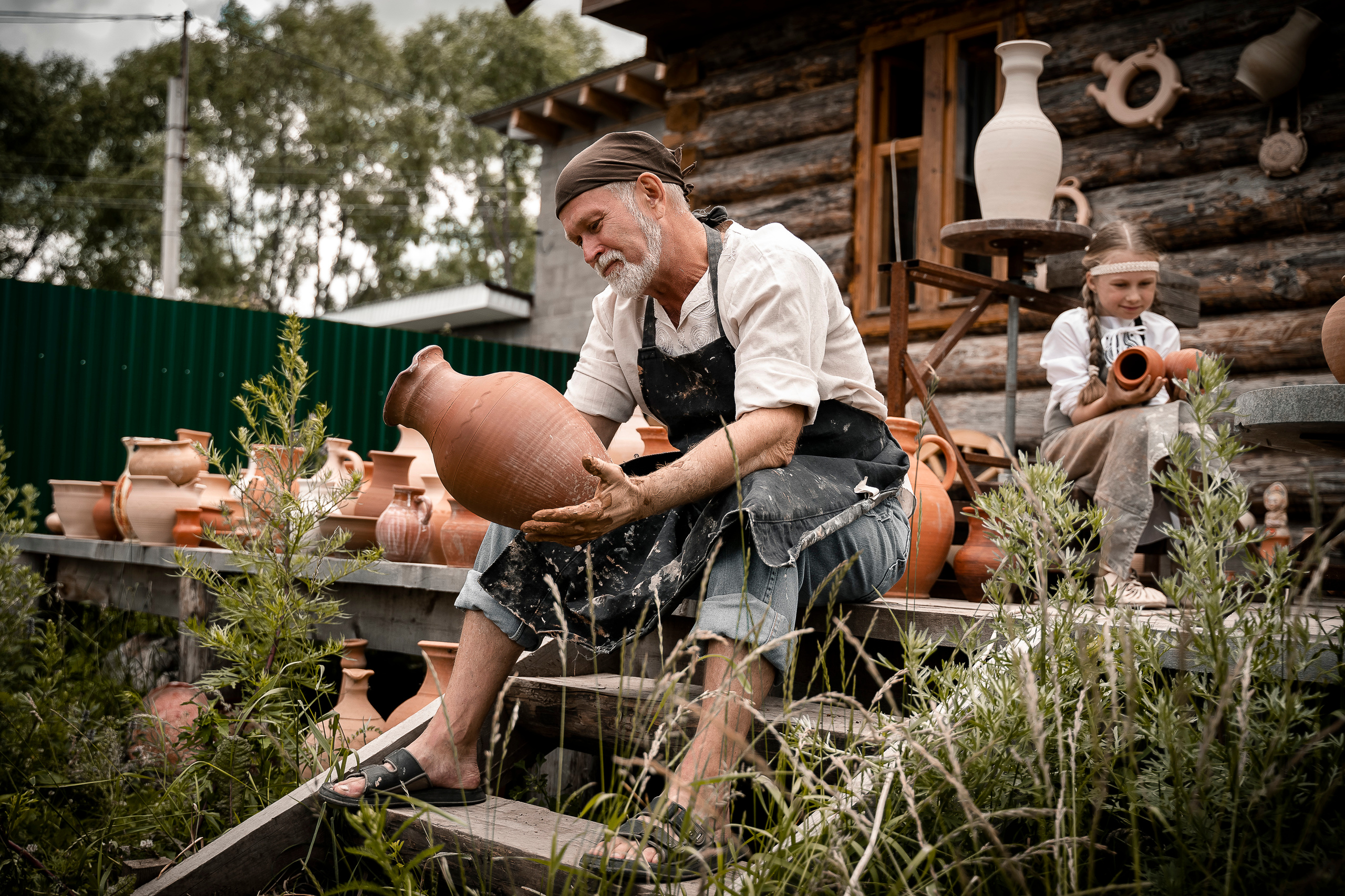 Не Боги горшки обжигают. Фотограф в Уфе, индивидуальный, жанровый, бизнес портрет, семейные фот