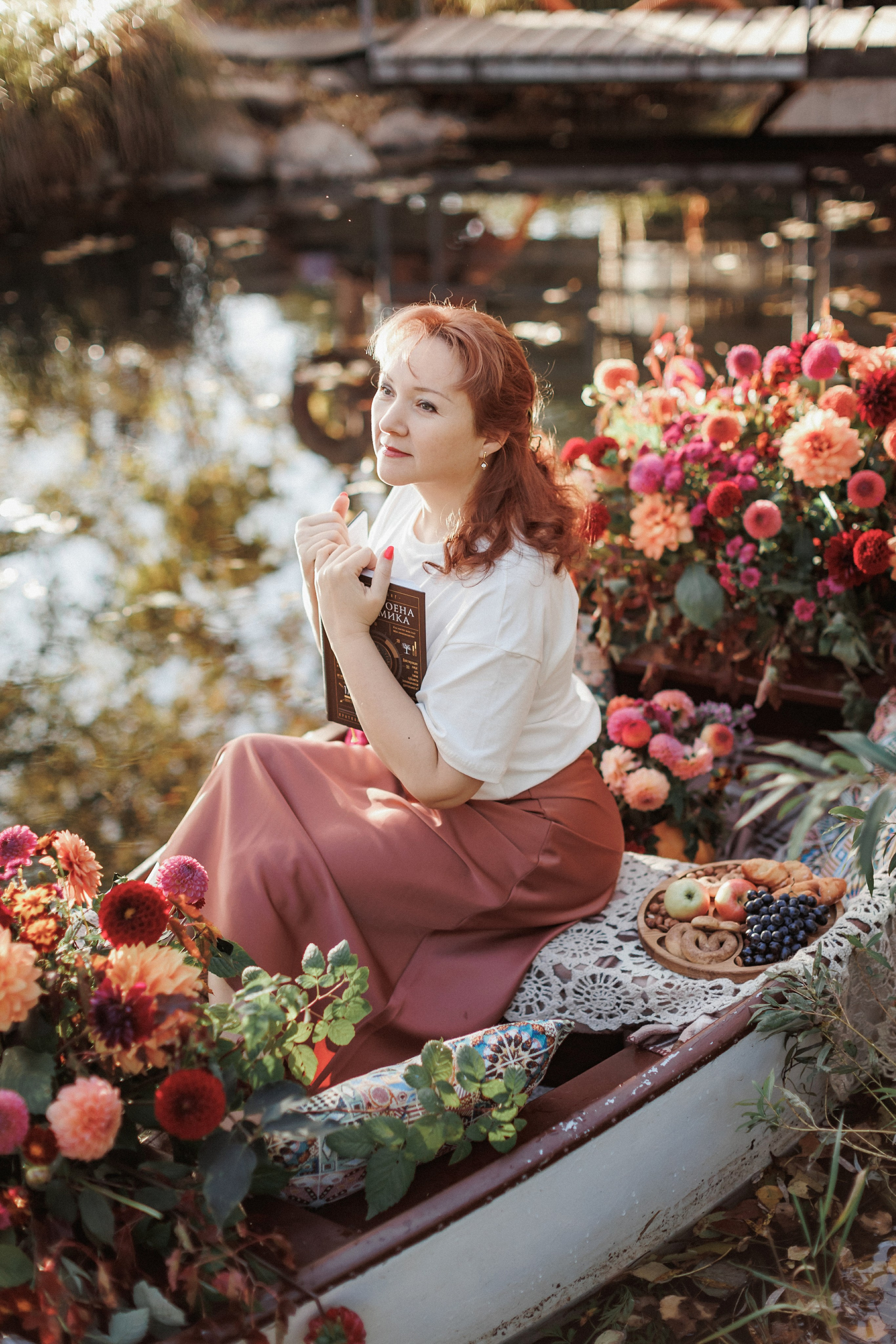 Фотопроект «Лодка в цветах». Свадебный, семейный и детский фотограф в городе Партизанск, Находка
