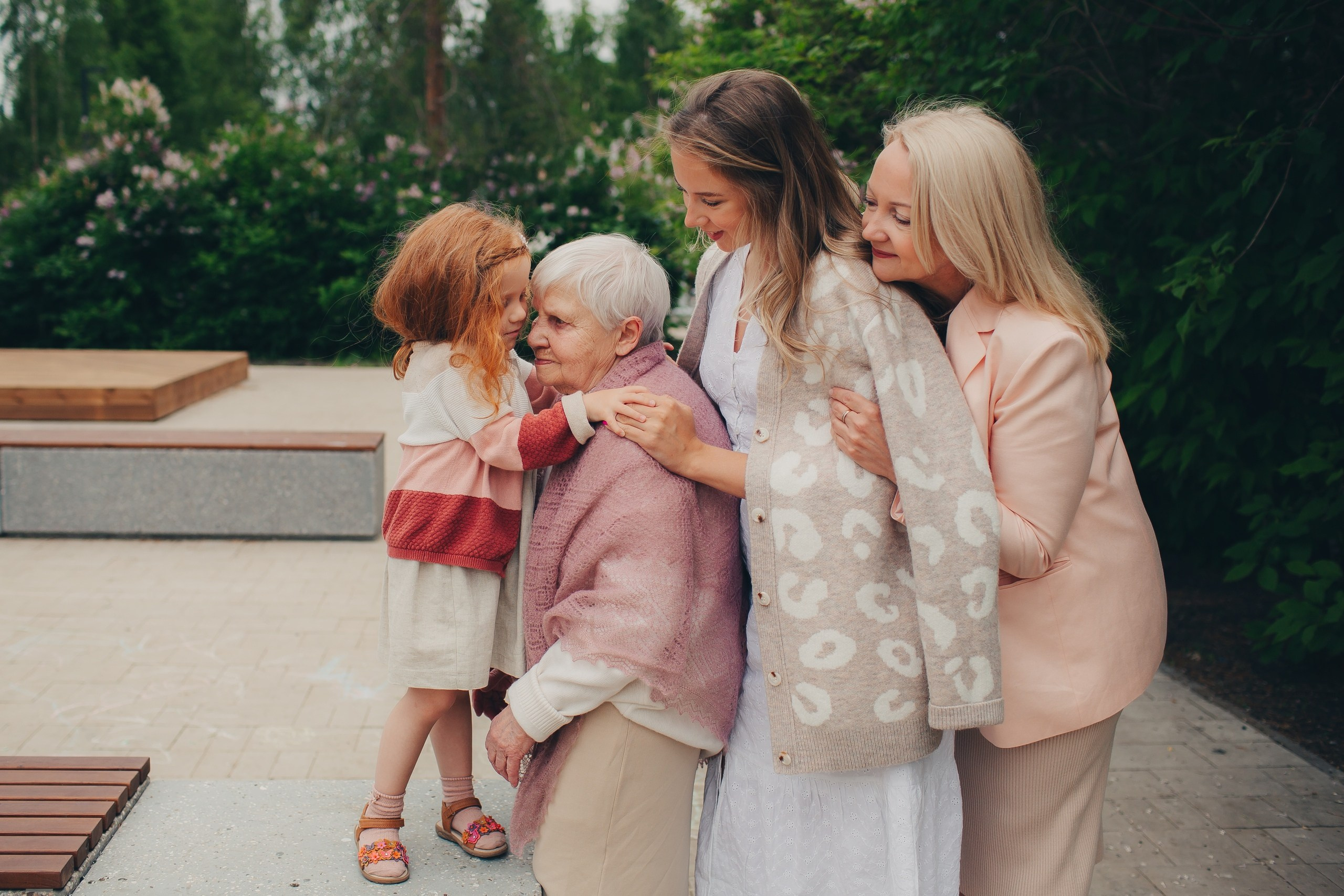 Фотосессия нескольких поколений. Фотограф Евгения Мальцева, Архангельск