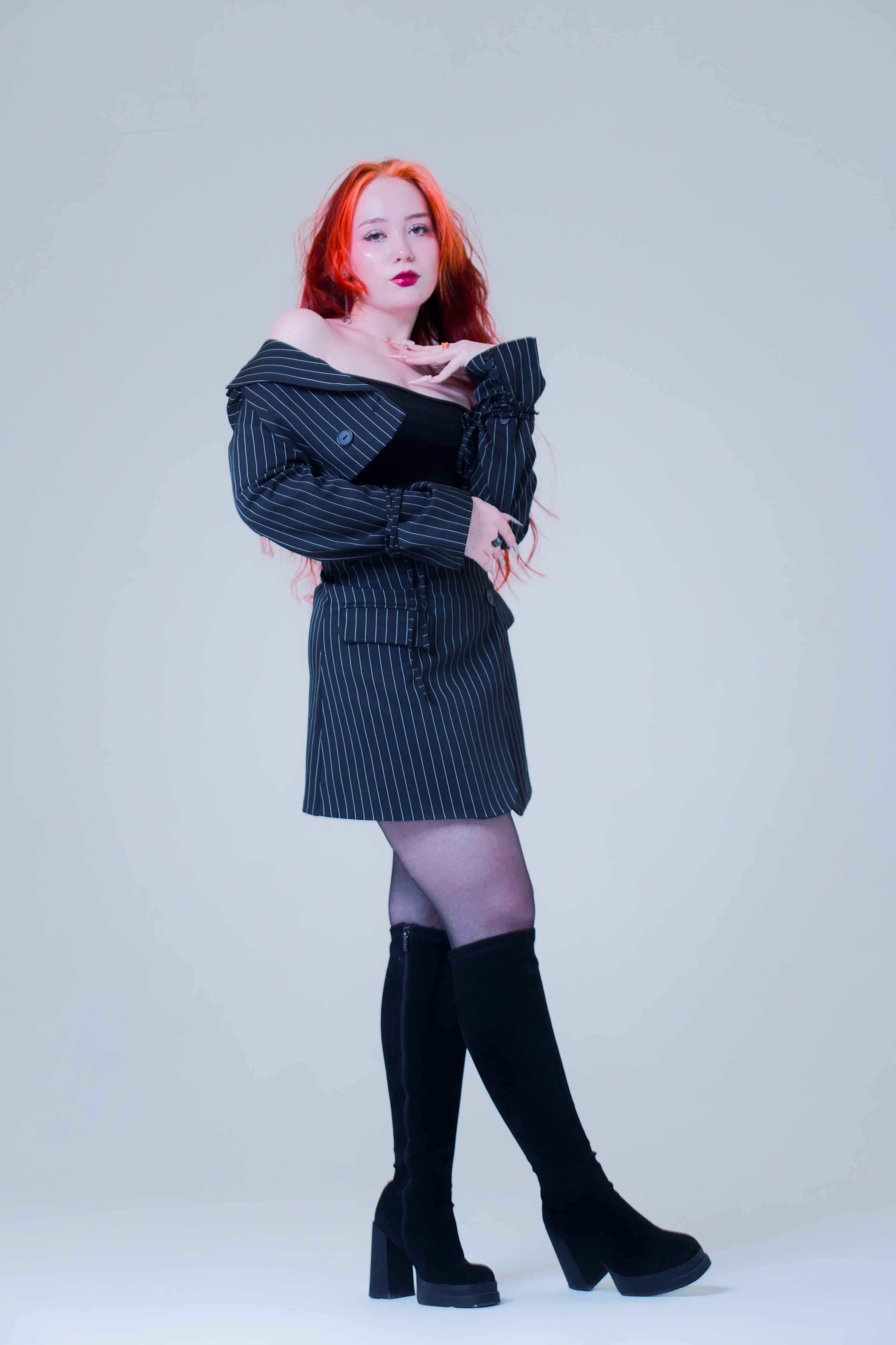 Лиса. Циклорама. Фотограф Денис Шемет