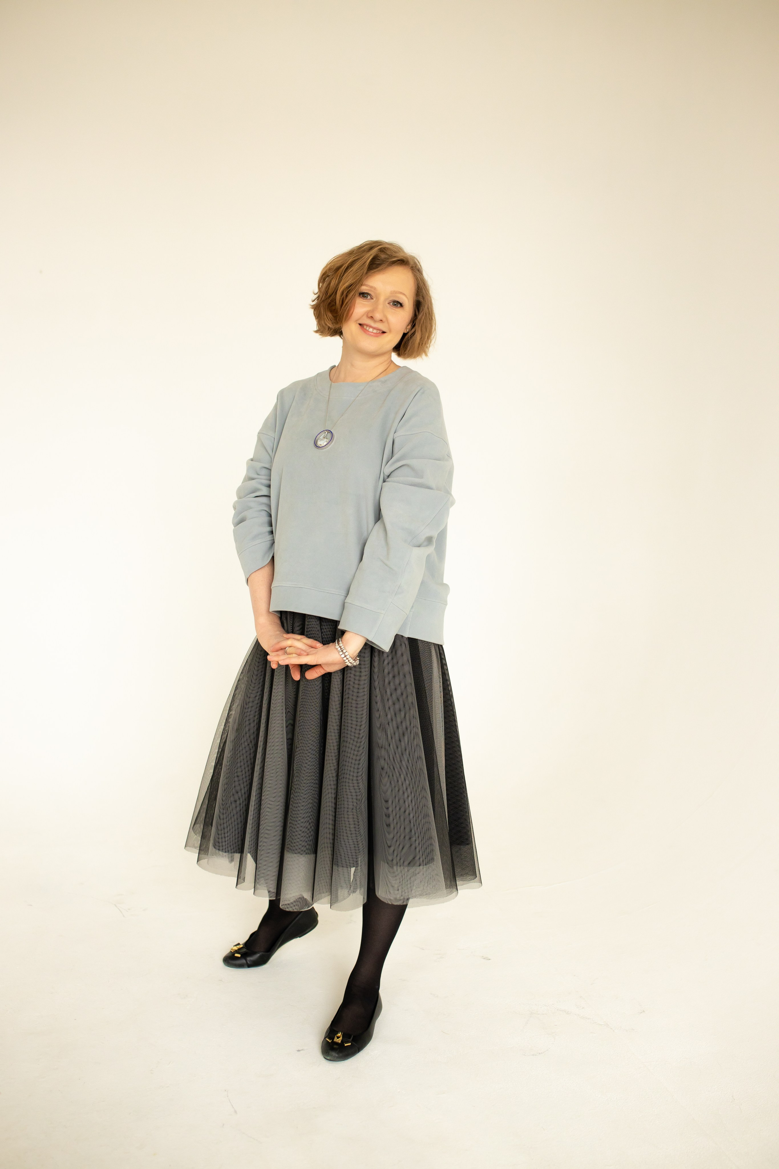 Семейная фотосессия на циклораме с естественным светом. Фотограф в Железнодорожном и Балашихе