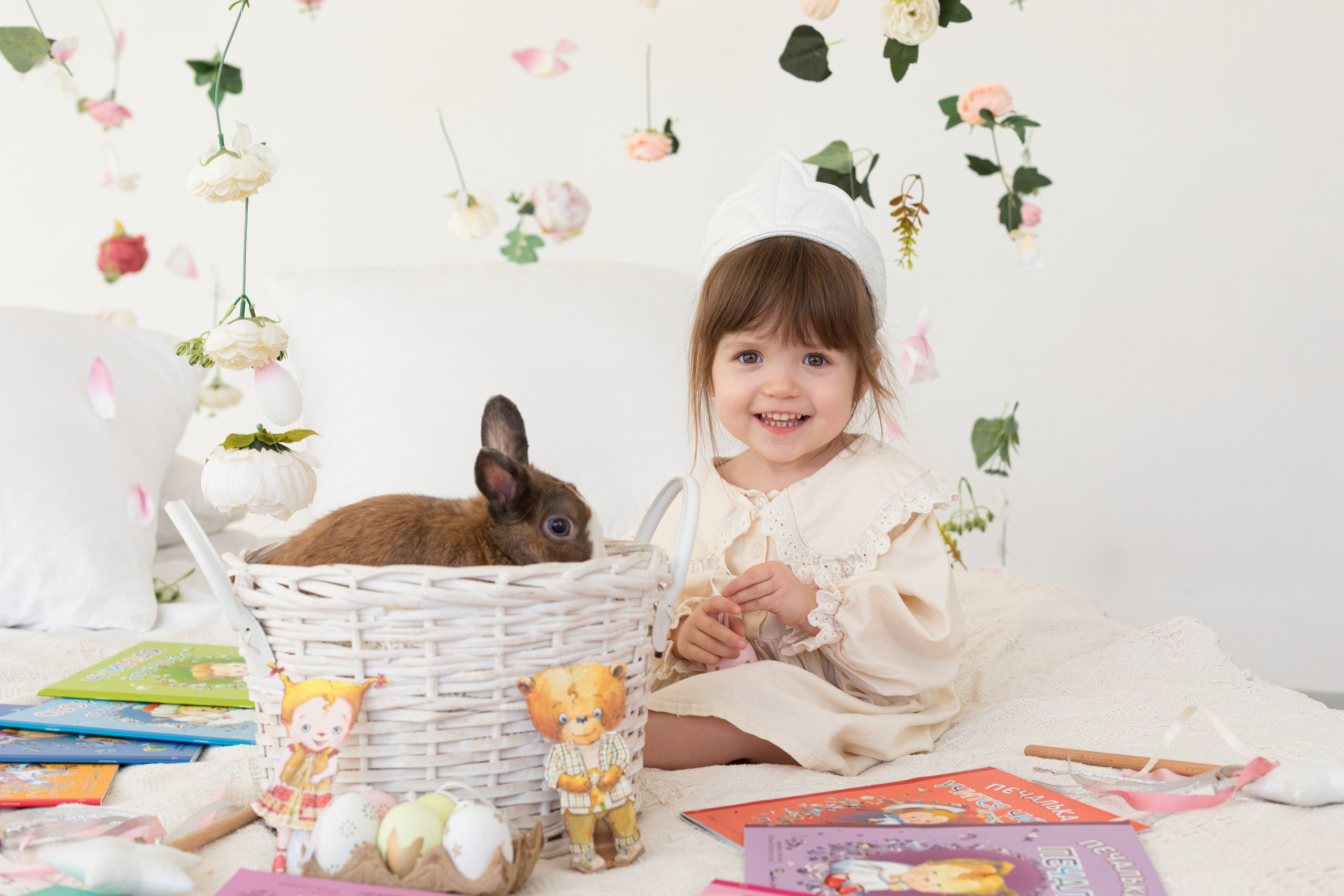 Фотосессия с детскими книгами. Детский и контент фотограф Надя Волкова Санкт-Петербург