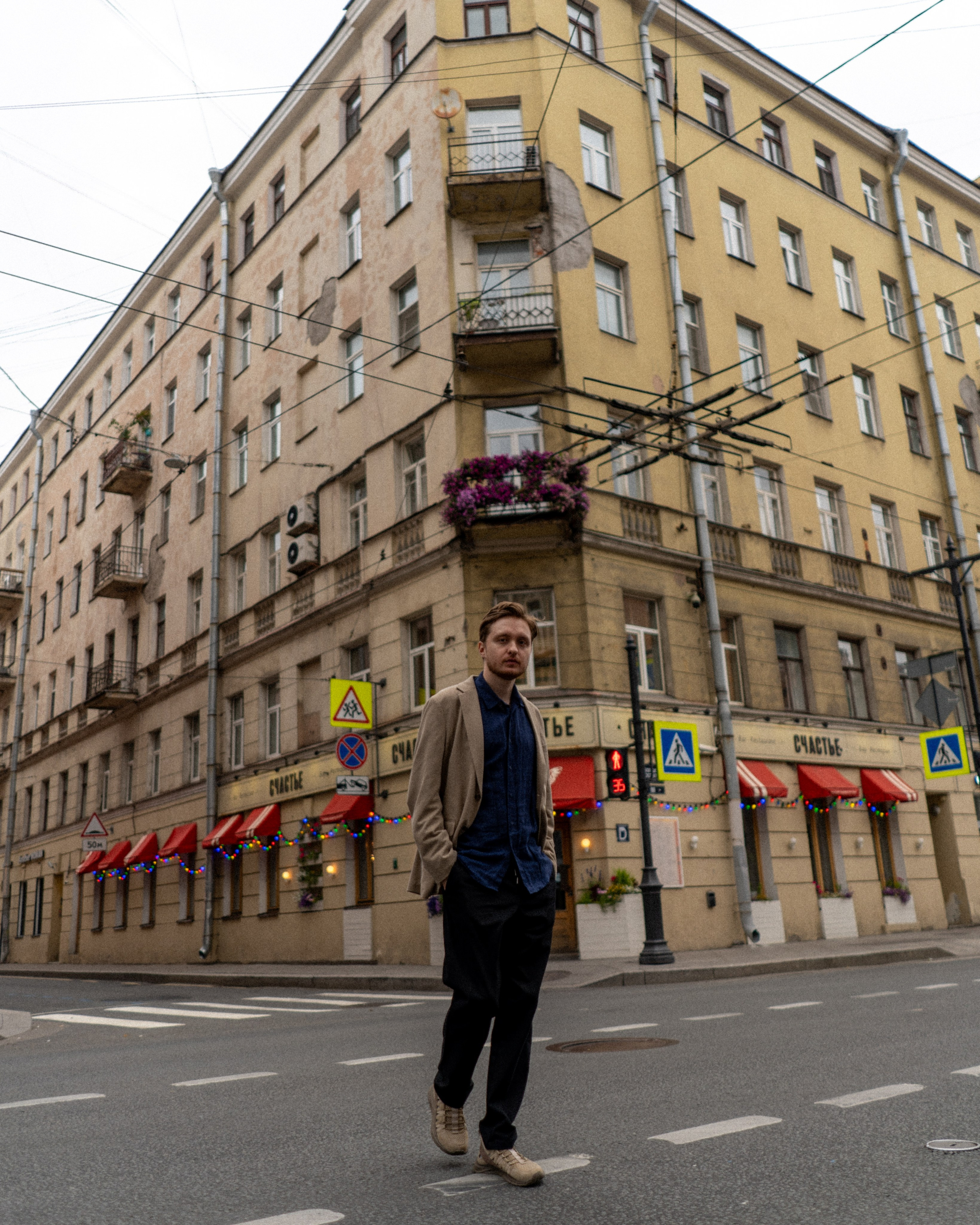 Ночная прогулка с Игорем. Фотограф Елизавета Потешкина