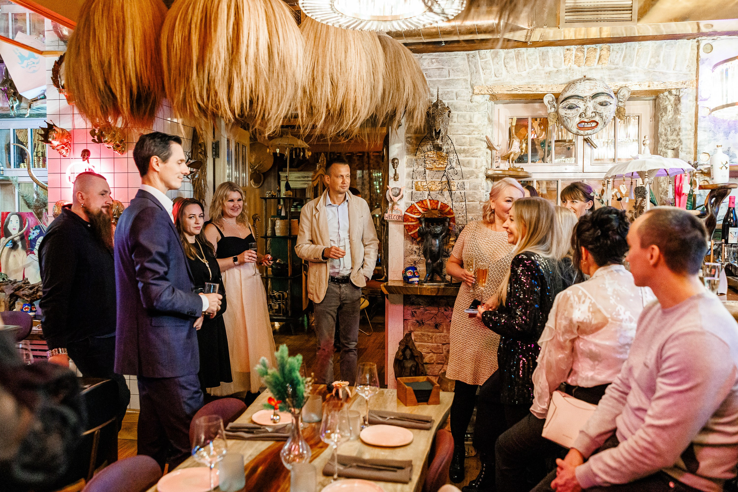 Новогодний корпоратив в Villa Mr Pinky. Фотограф в Санкт-Петербурге — Сергей Петров