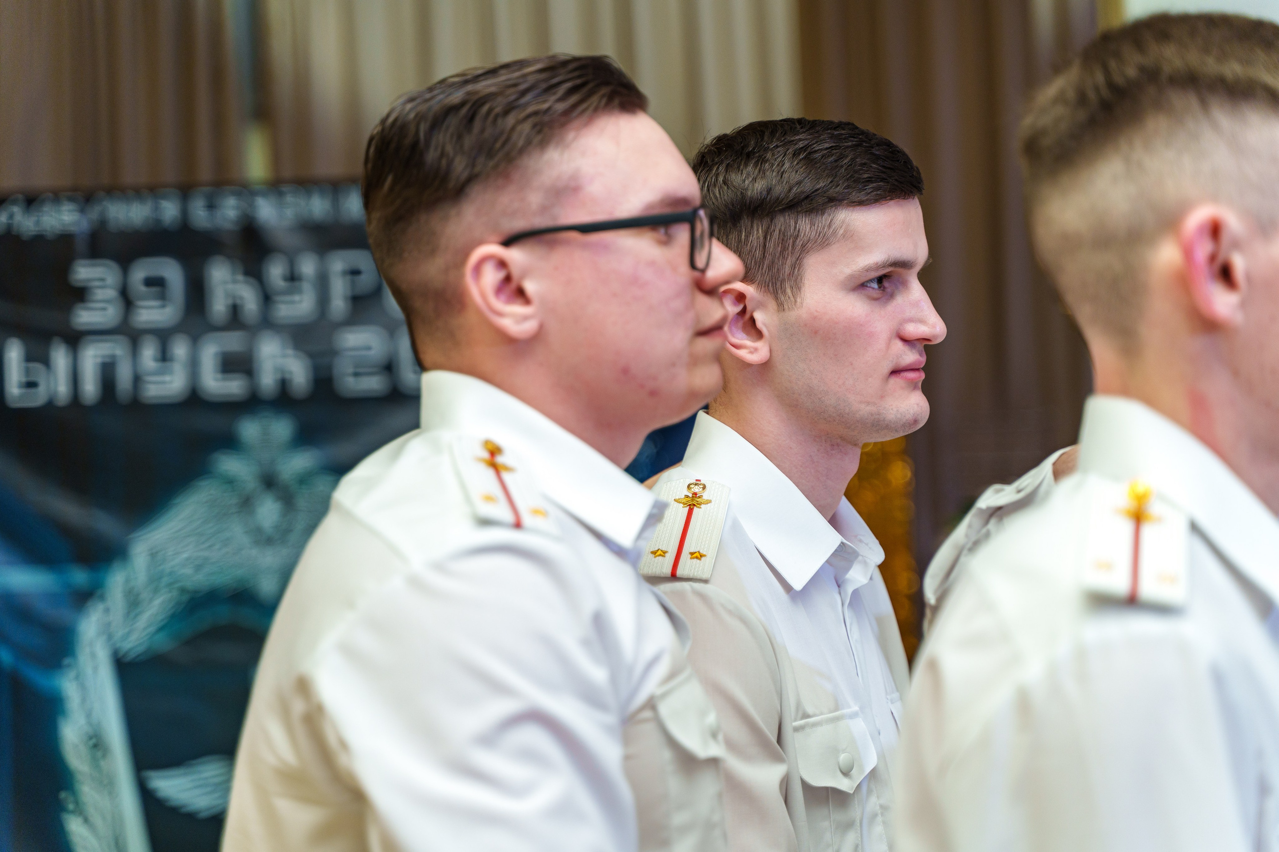 Фотосъемка выпуска военной академии и вручение дипломов