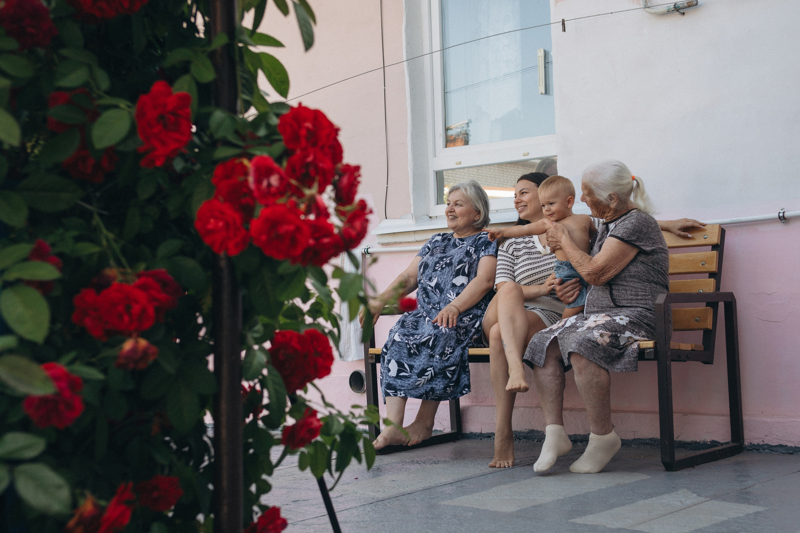 «Большая семья» в гостях у бабушки. Alenasokolowa.ru