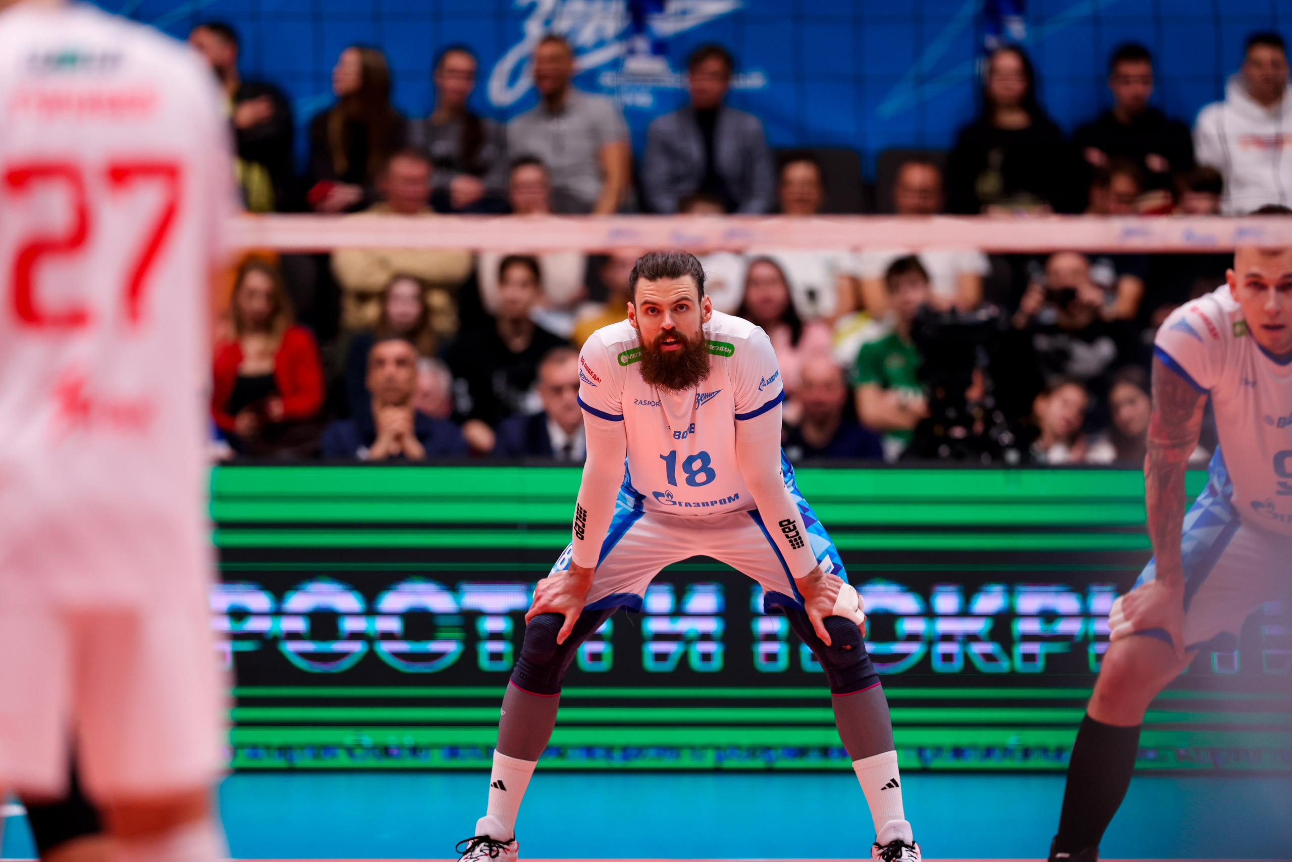 ВК Зенит — ВК Белогорье 08.04.2025. Спортивный и репортажный фотограф Антон Тереханов