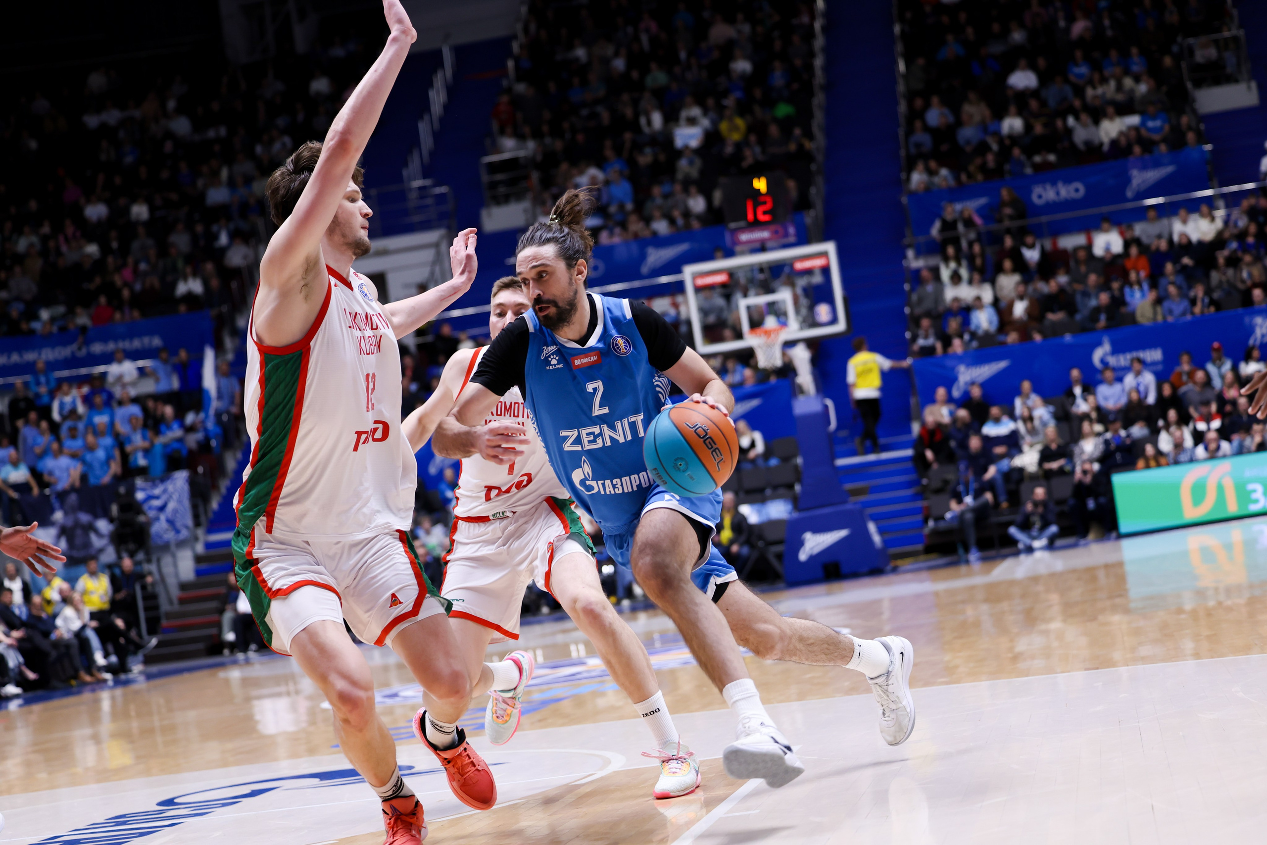 БК Зенит — БК Локомотив-Кубань 07.05.2025. Спортивный и репортажный фотограф Антон Тереханов
