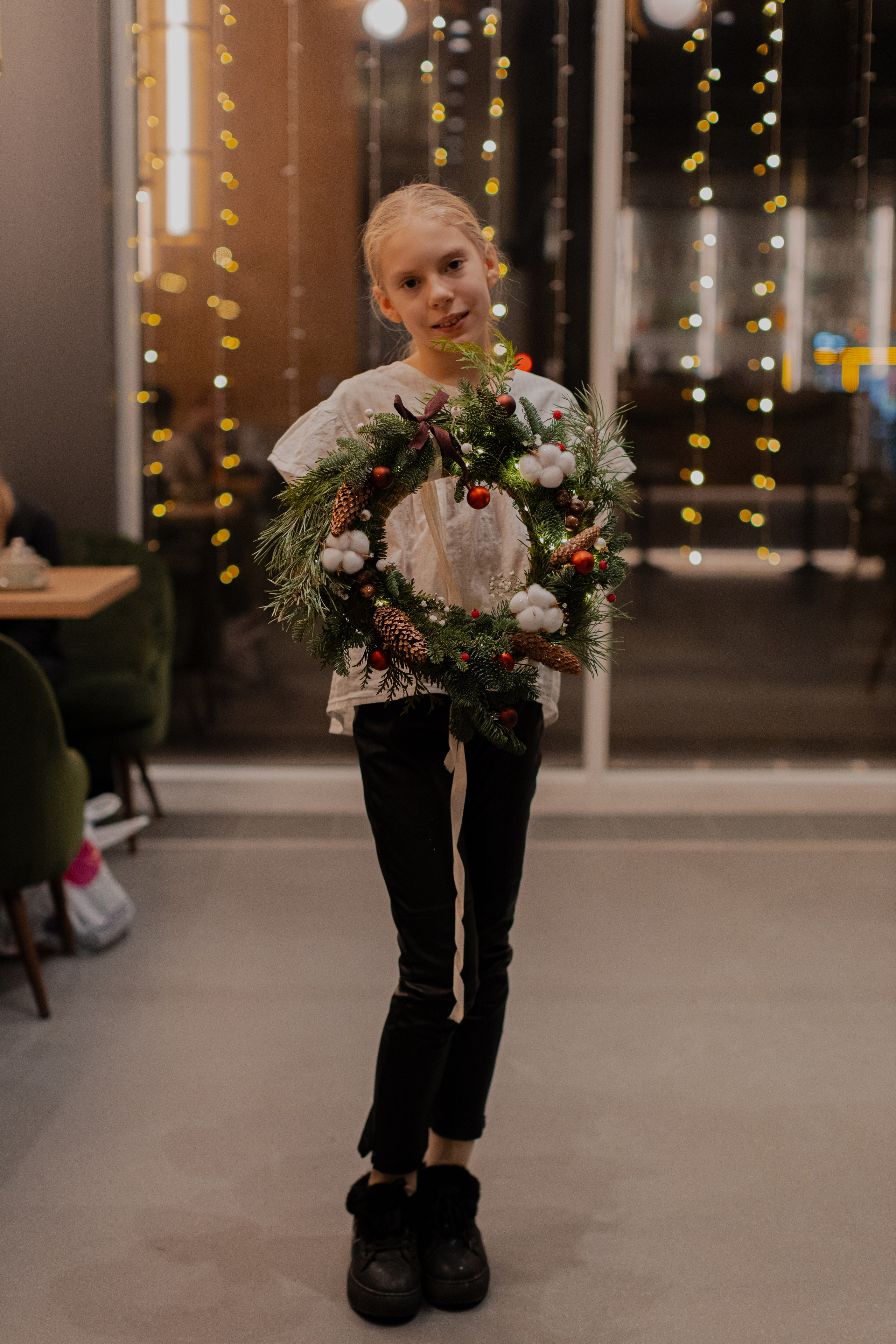 Мк Новогодний Венок. Анастасия Ракчеева Художник