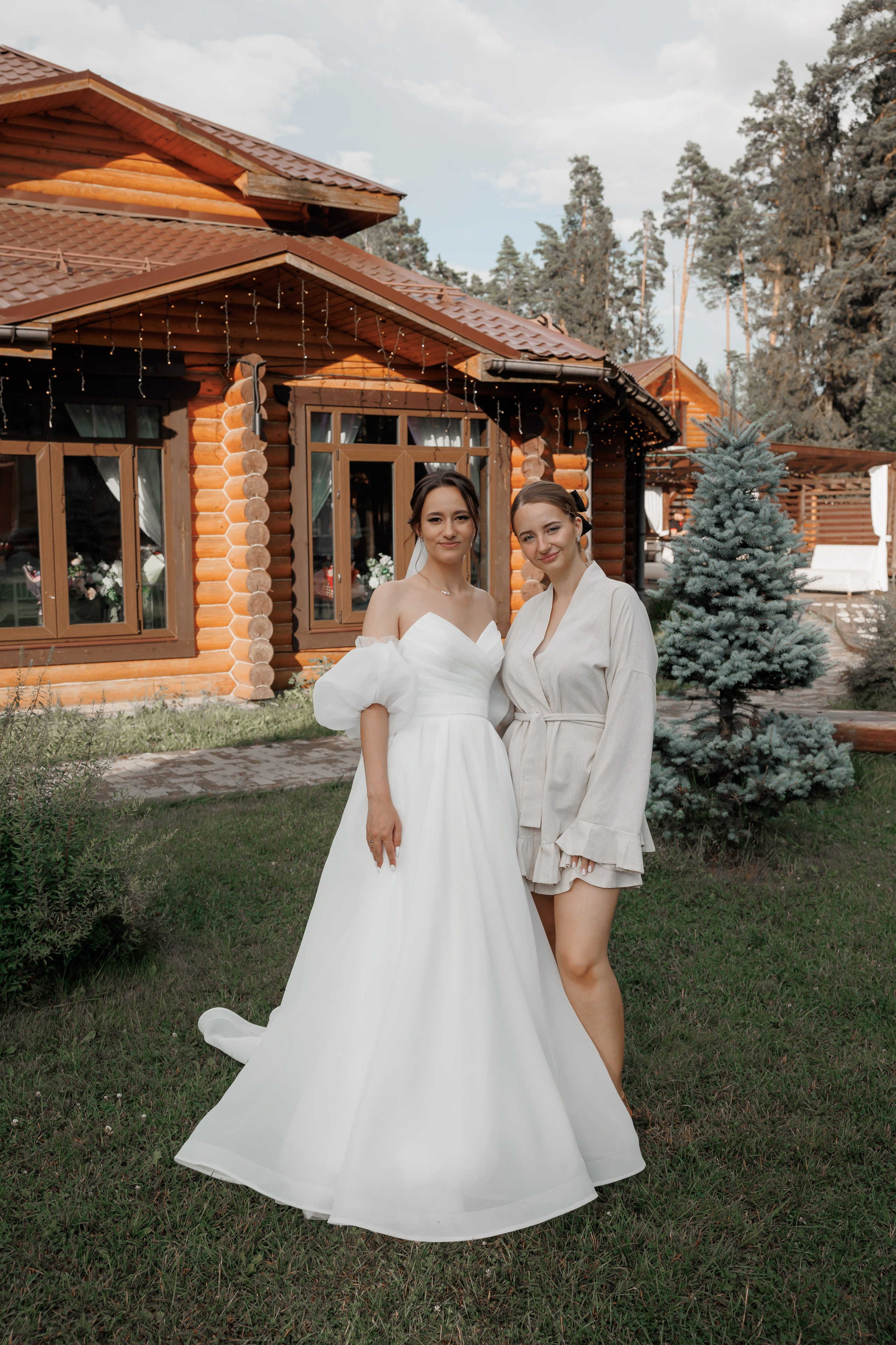 Полина и Дмитрий, загородный клуб «Барин», ЗАГС в г. Пушкино. Свадебный и репортажный фотограф (Москва, Королев и другие)