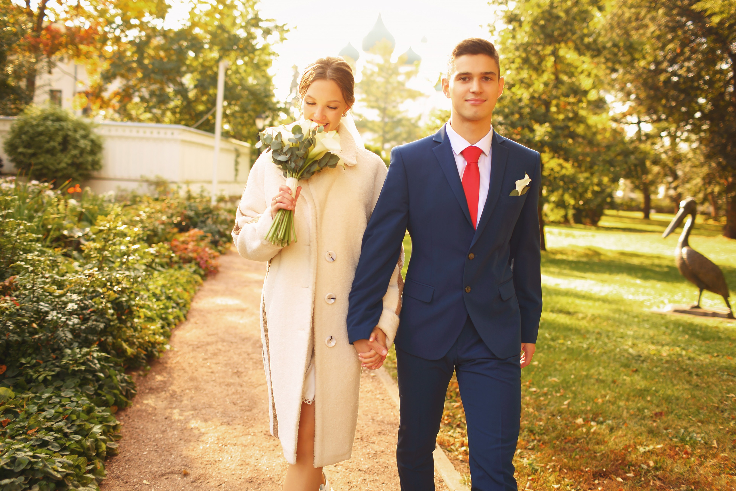 Съемка пары в осеннем городе и в студии. Свадебный и репортажный фотограф в Ярославле и Санкт-Петербурге Роман Микрюков