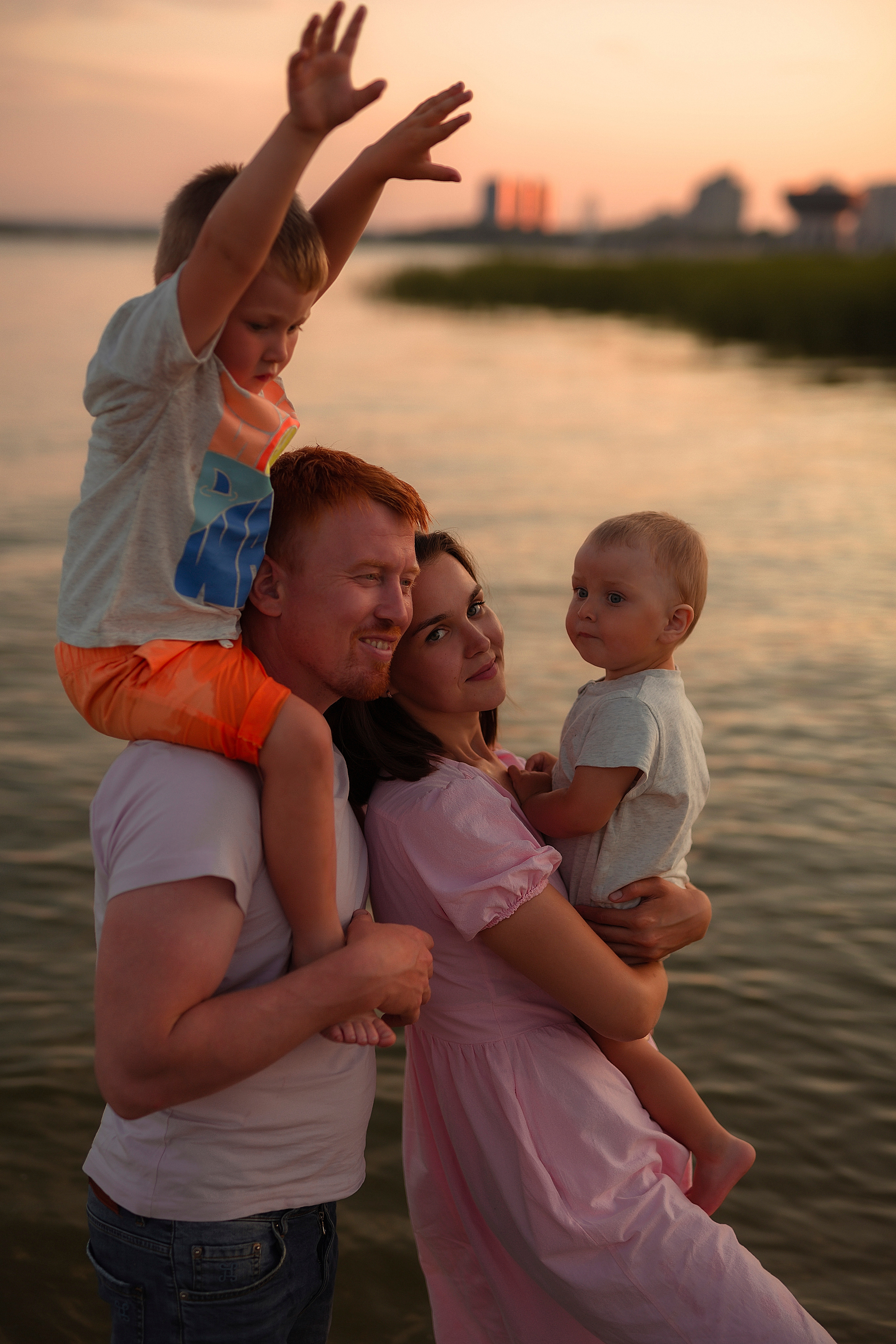 Вадим, Вероника, дети. Семейный фотограф в Казани Рузалина Гафурова