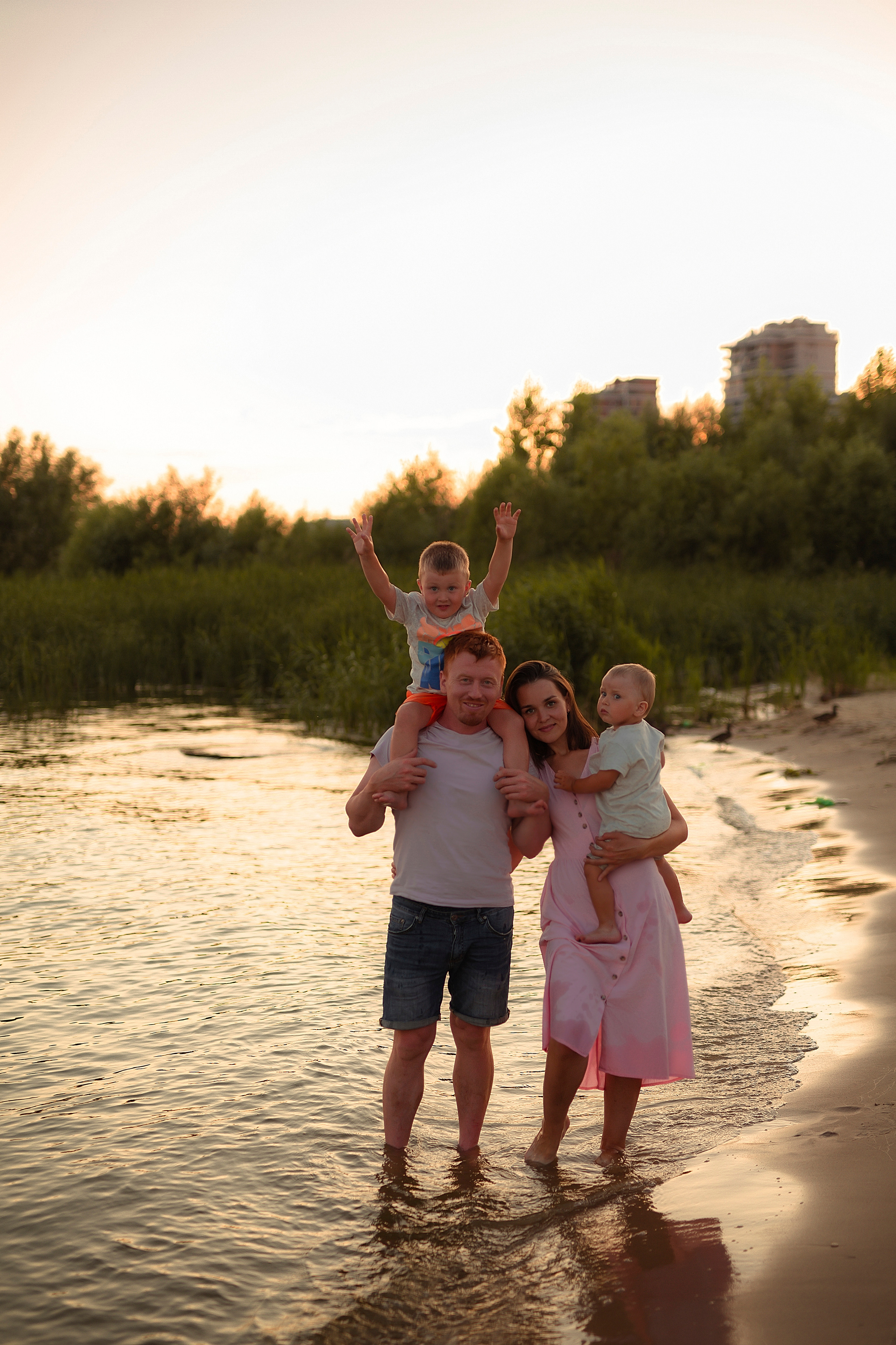 Вадим, Вероника, дети. Семейный фотограф в Казани Рузалина Гафурова