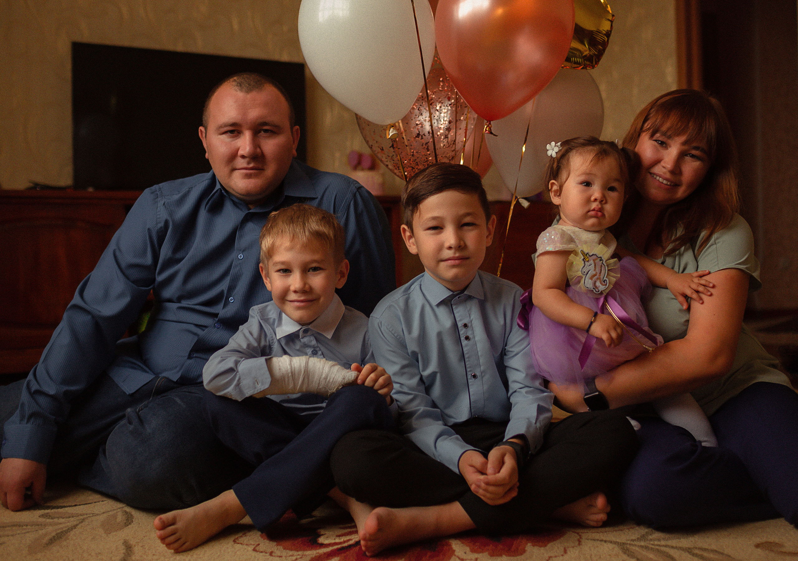 Динарочке 1 год. Семейный фотограф в Казани Рузалина Гафурова