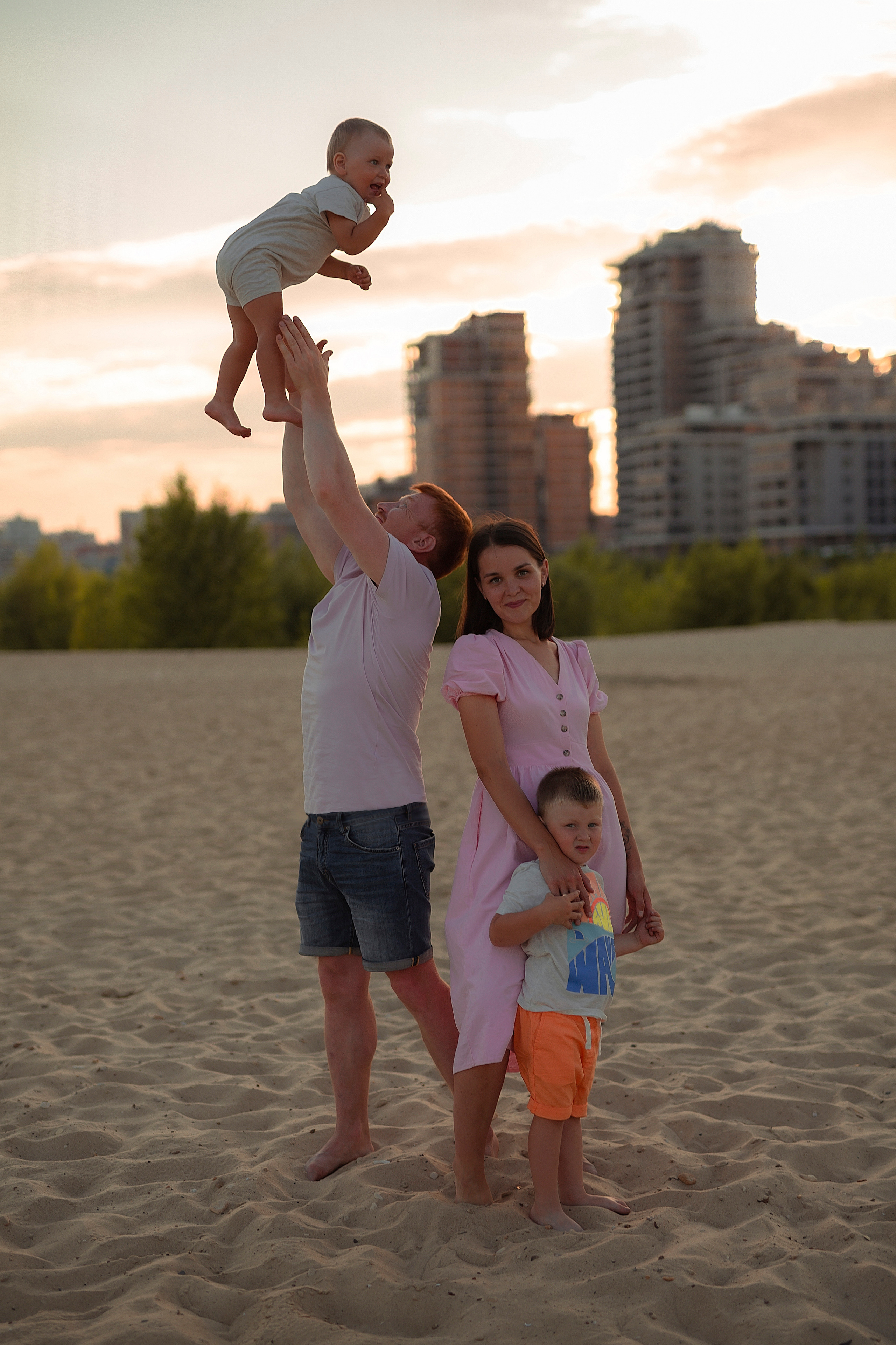 Вадим, Вероника, дети. Семейный фотограф в Казани Рузалина Гафурова