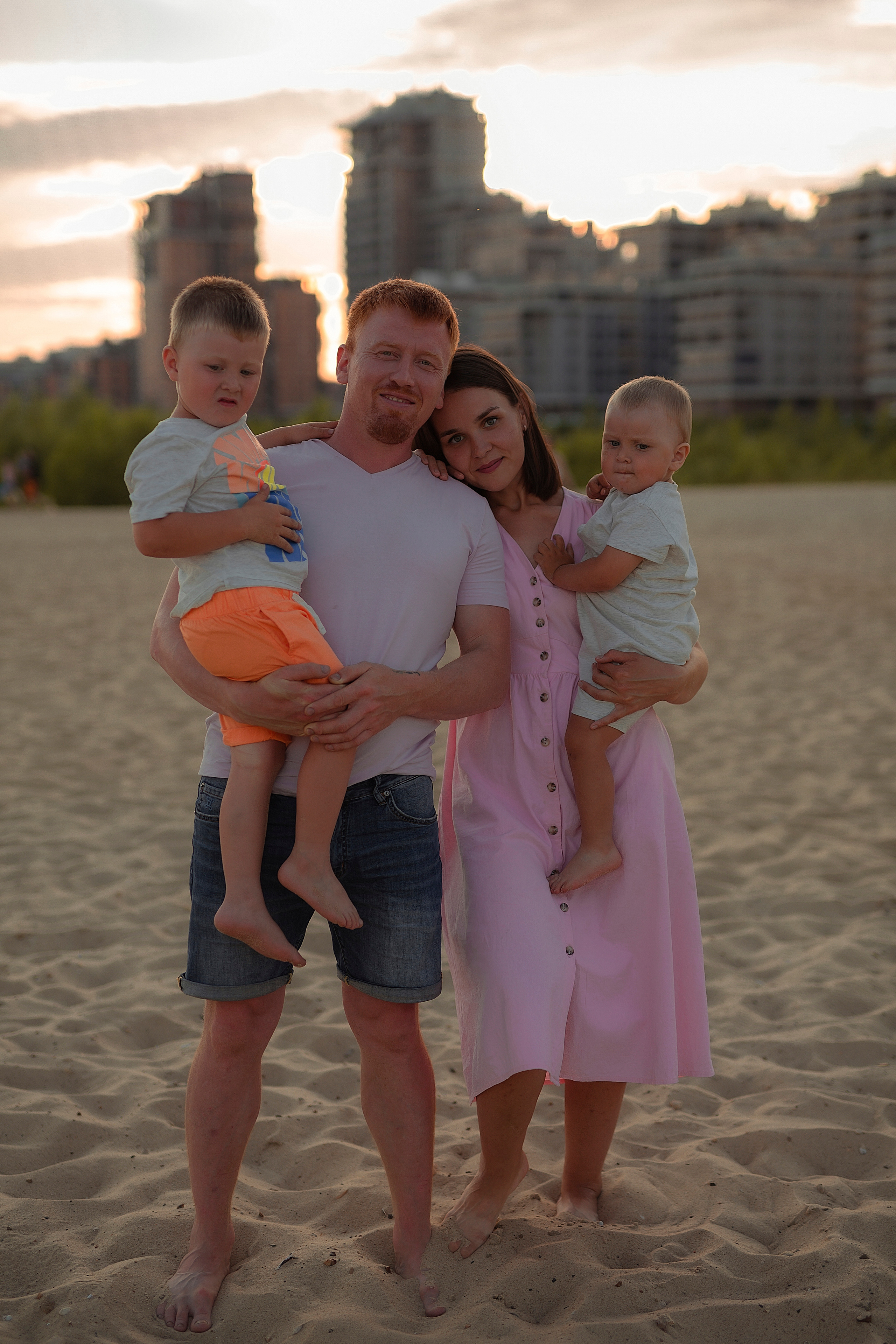 Вадим, Вероника, дети. Семейный фотограф в Казани Рузалина Гафурова