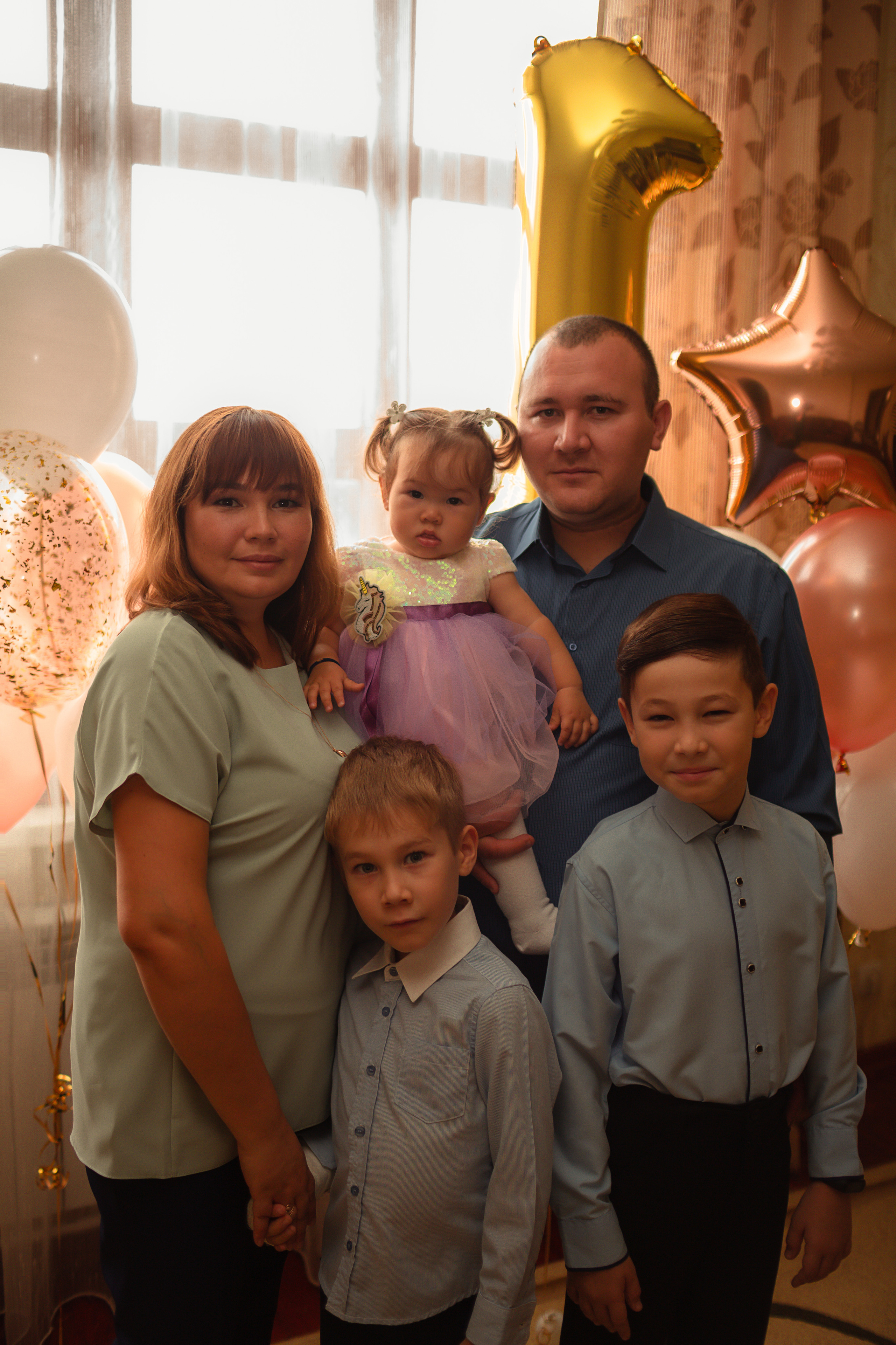 Динарочке 1 год. Семейный фотограф в Казани Рузалина Гафурова