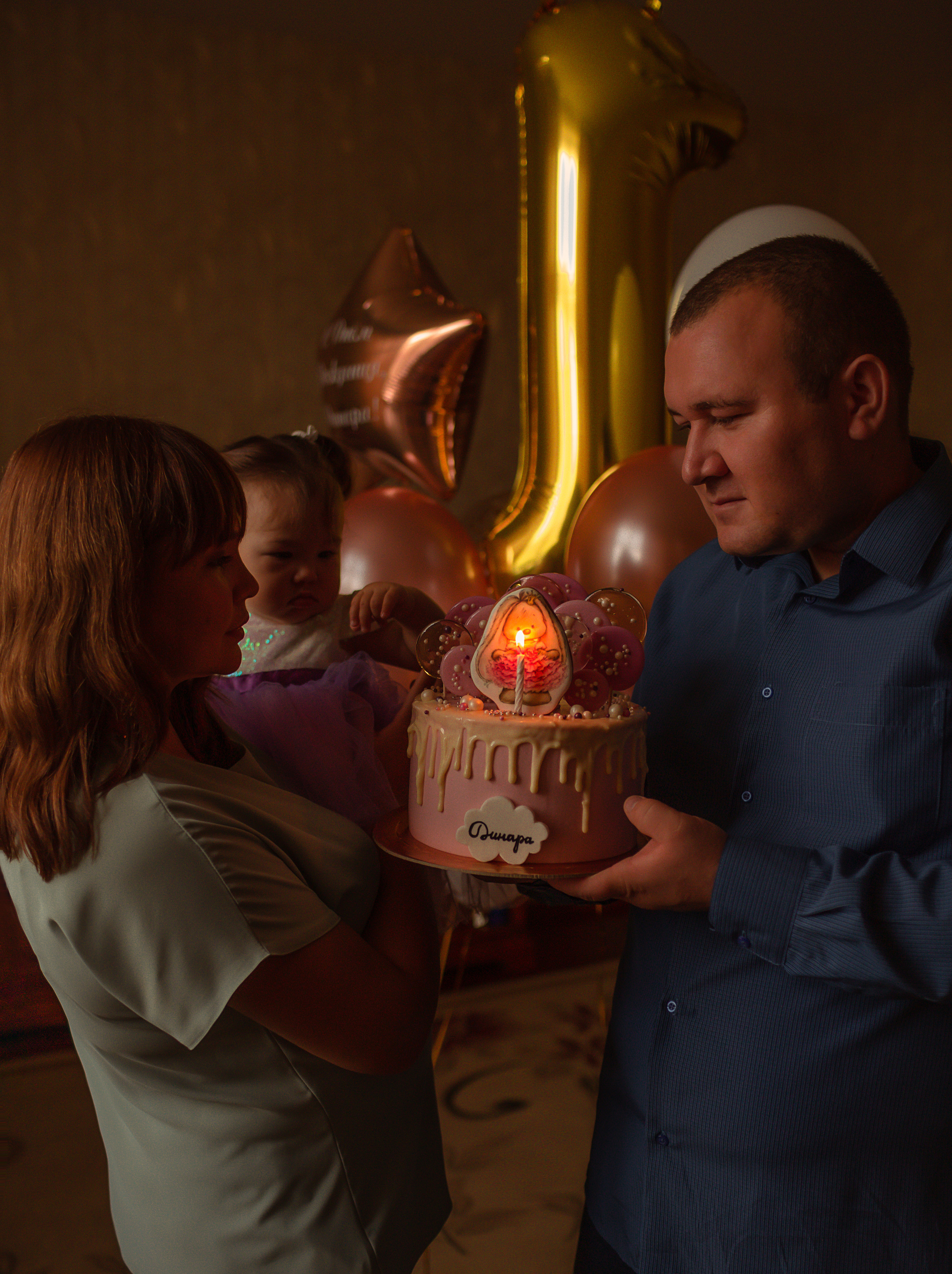 Динарочке 1 год. Семейный фотограф в Казани Рузалина Гафурова