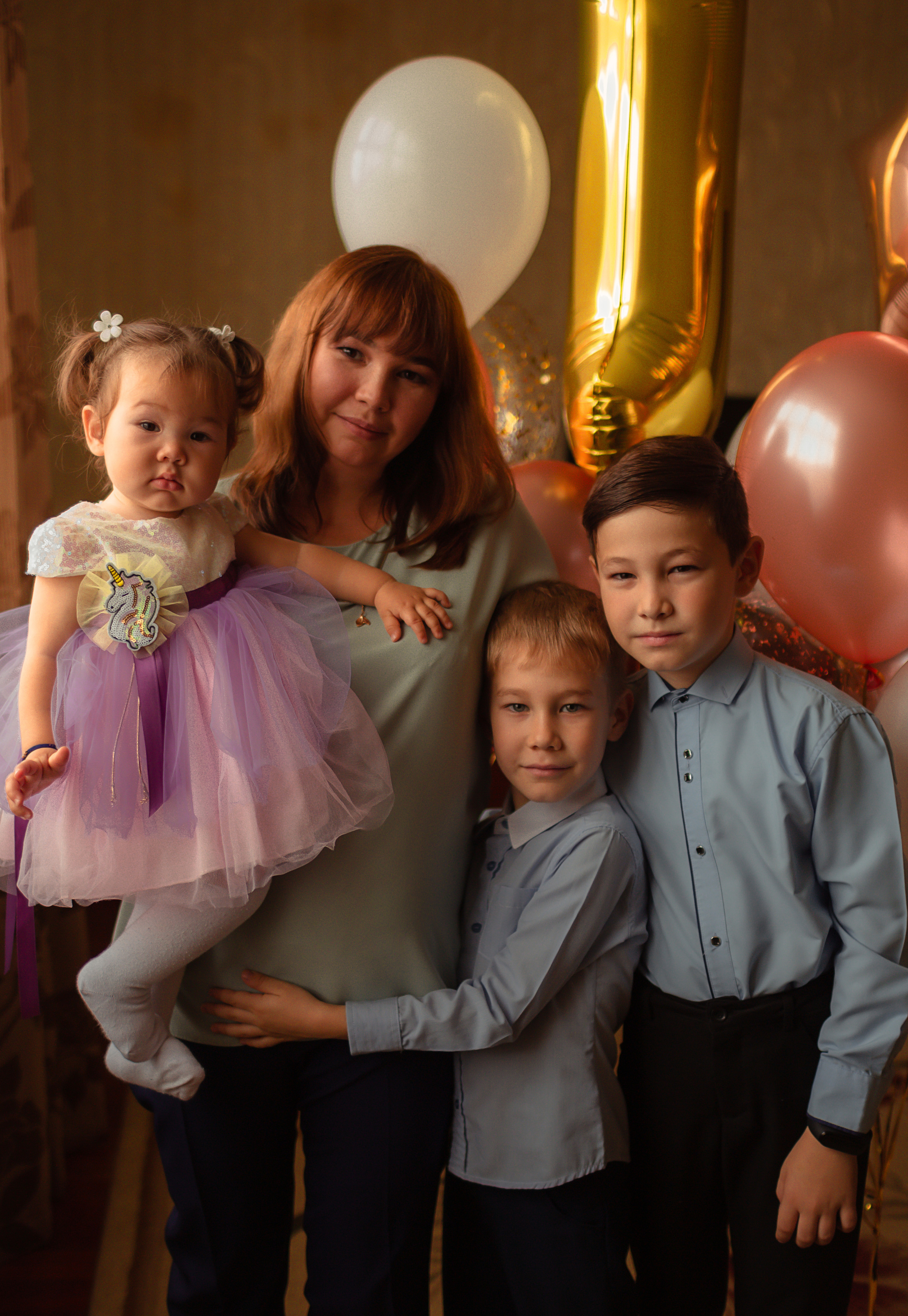 Динарочке 1 год. Семейный фотограф в Казани Рузалина Гафурова