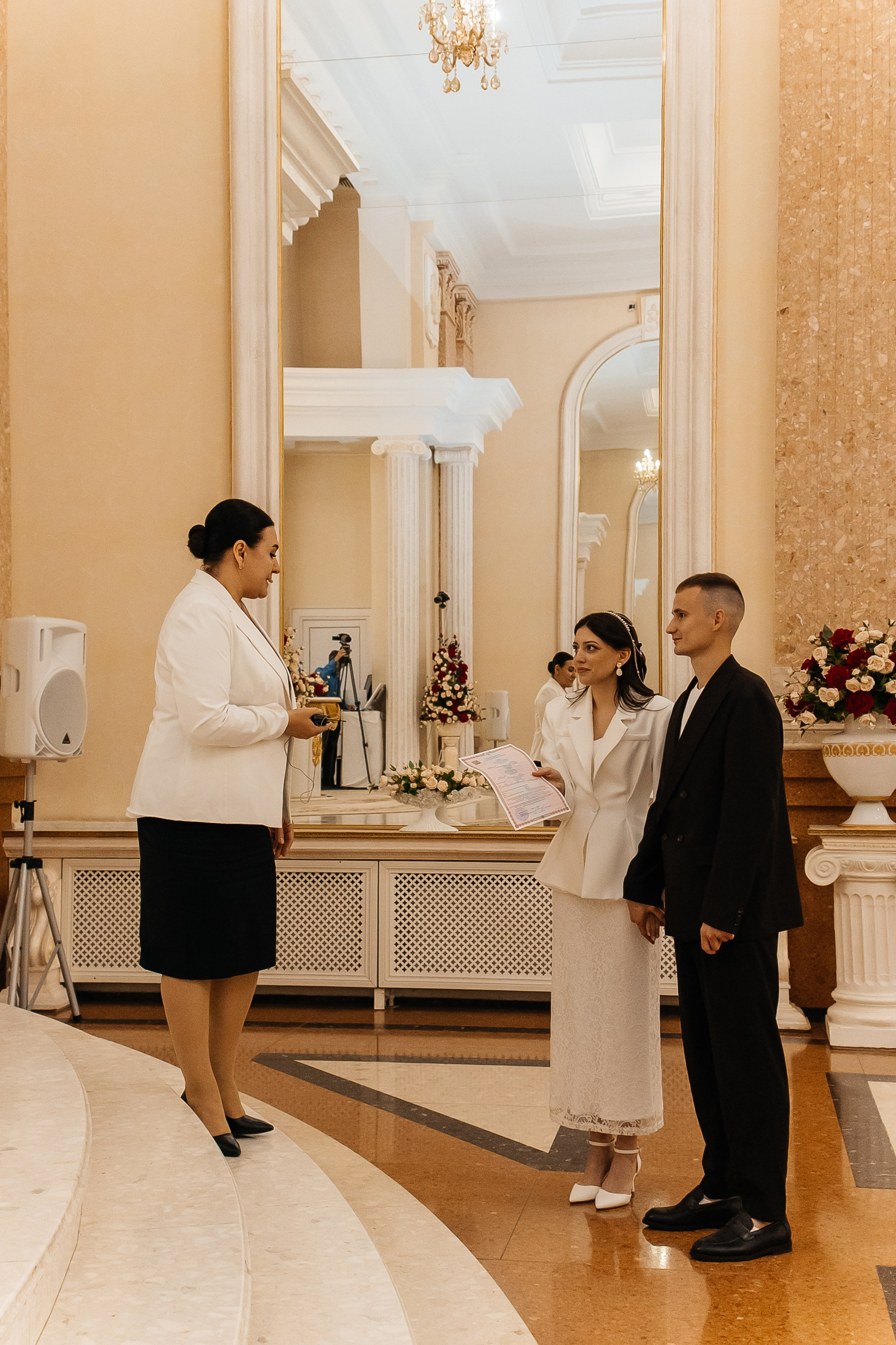 Роспись в Екатерининском зале. Свадебный фотограф Виолетта Сидельникова. Краснодар, Россия, Беларусь, Европа