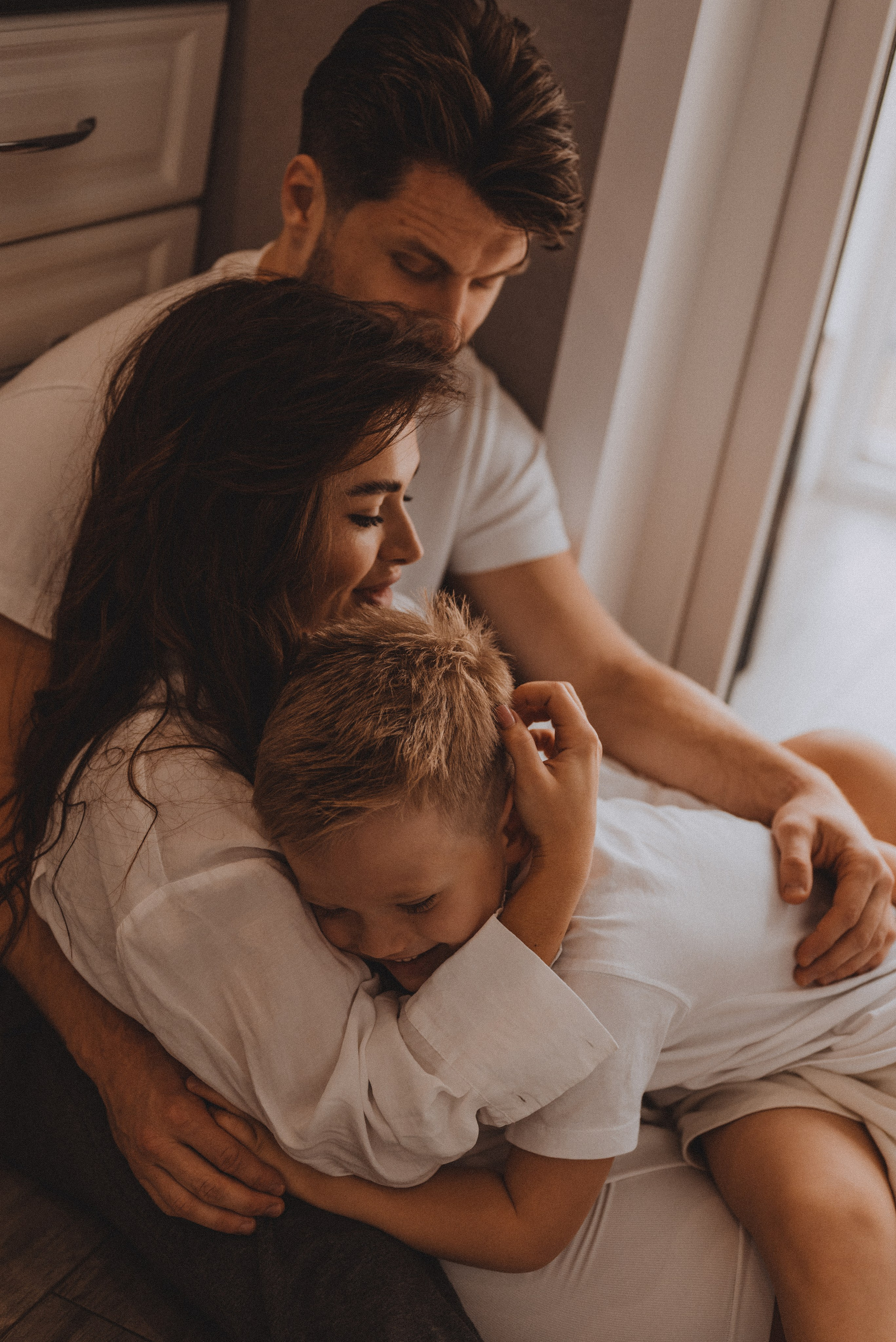 Александр и Кристина с Макаром. Фотограф Кристина Пархоменко