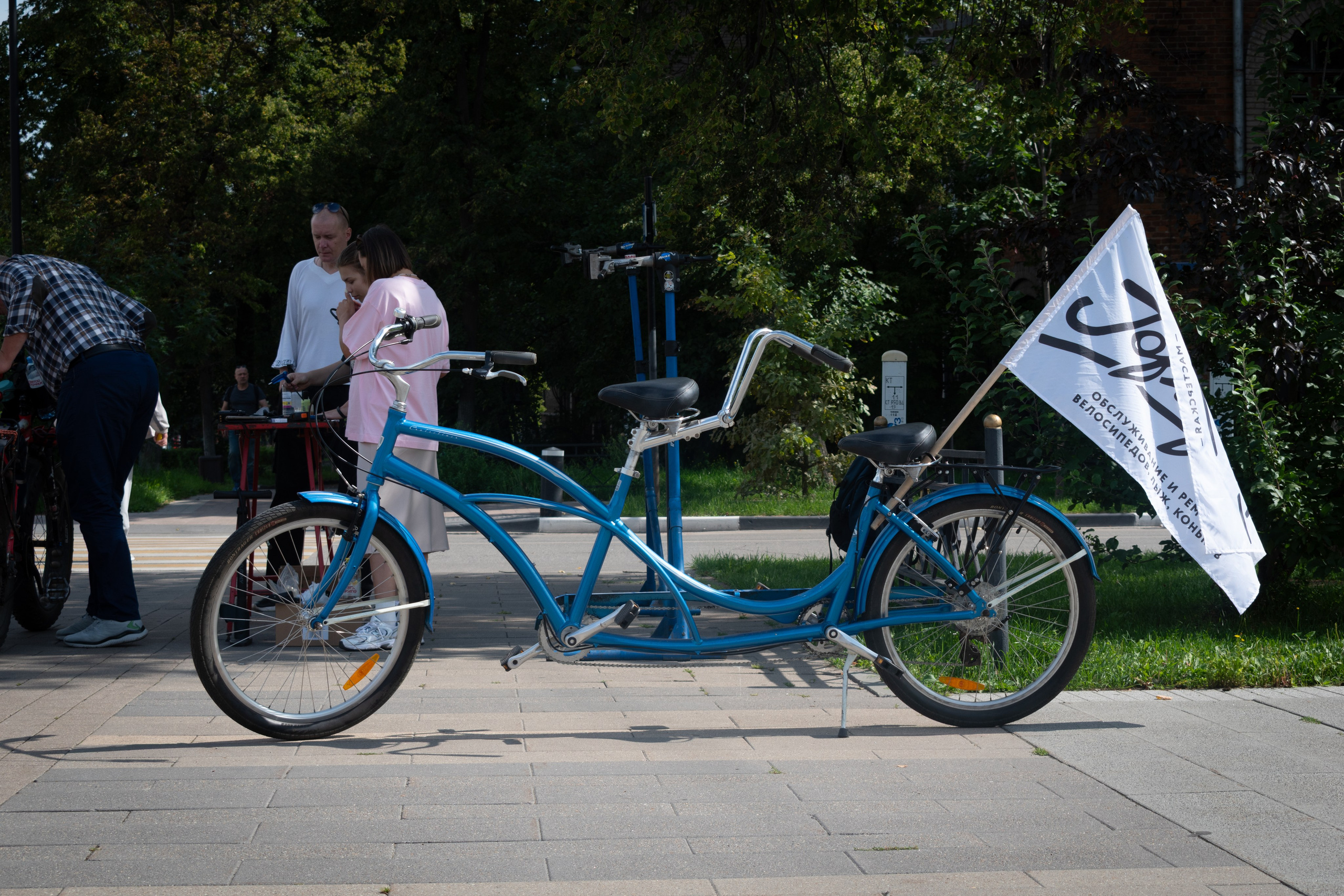 «Леди на велосипеде» — велопробег по г. Жуковскому 2025. Репортажный фотограф Сыбер Мартти